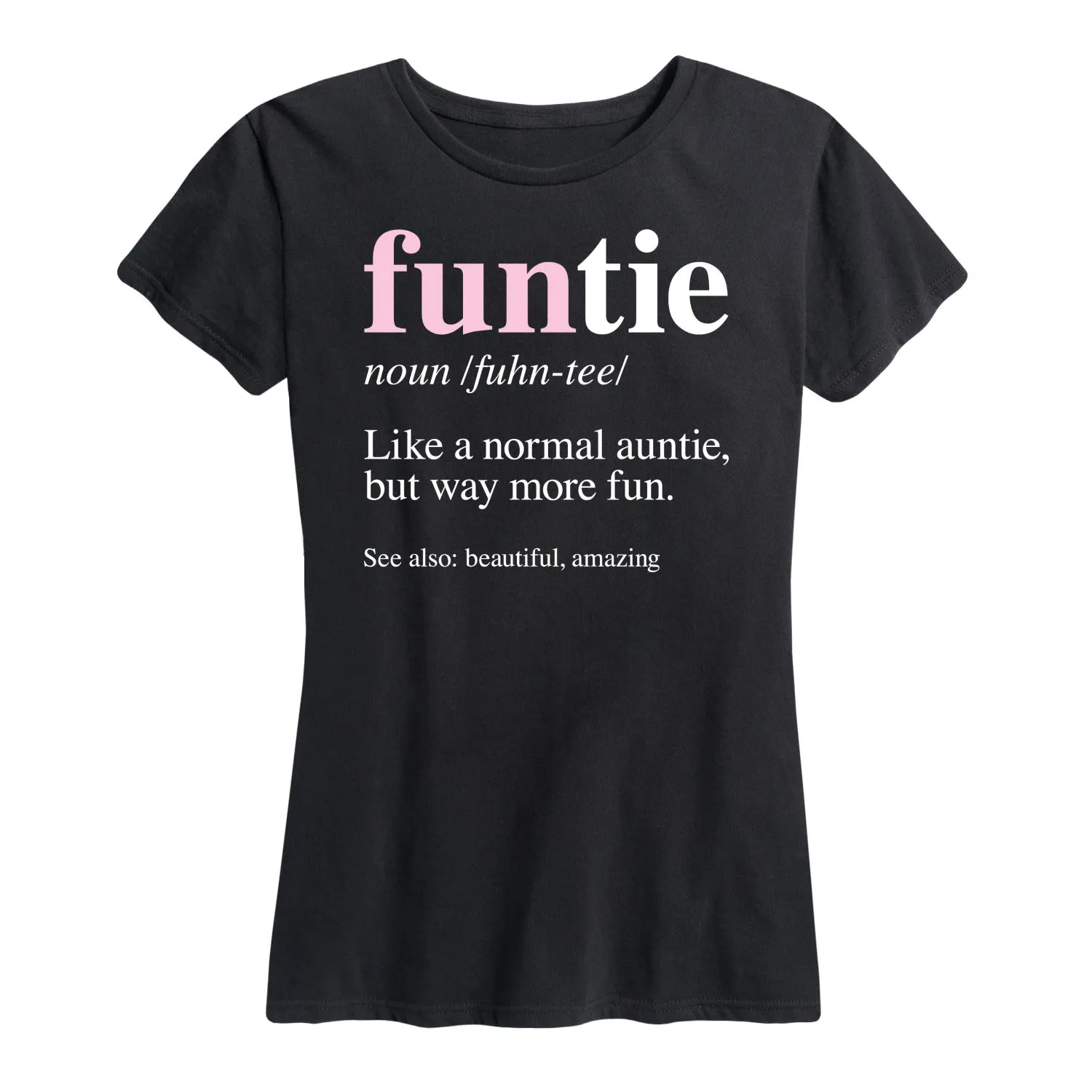 Instant Message - Funtie - Women's Short Sleeve Graphic T-Shirt sold by Zulily product image thumbnail 3
