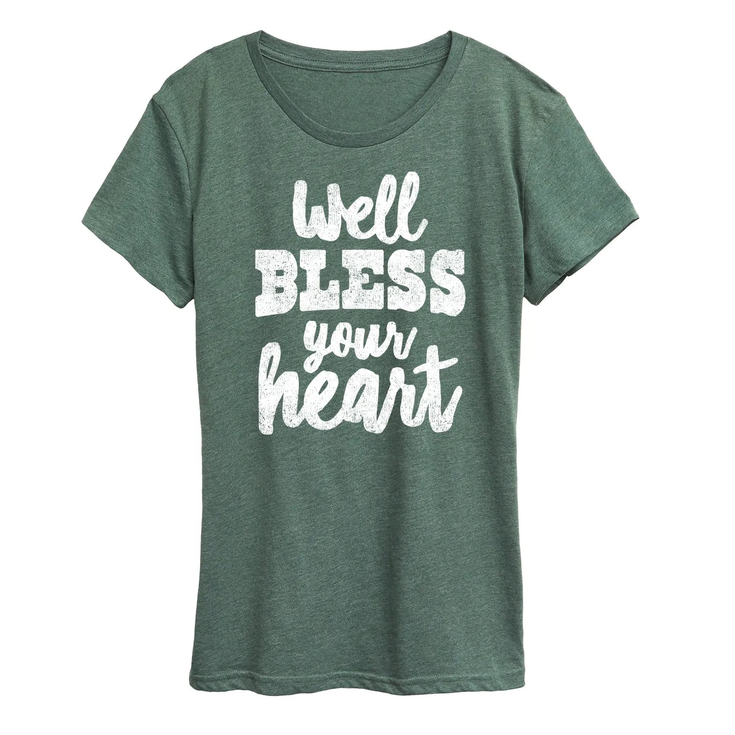 Instant Message - Well Bless Your Heart - Women's Short Sleeve Graphic T-Shirt sold by Zulily