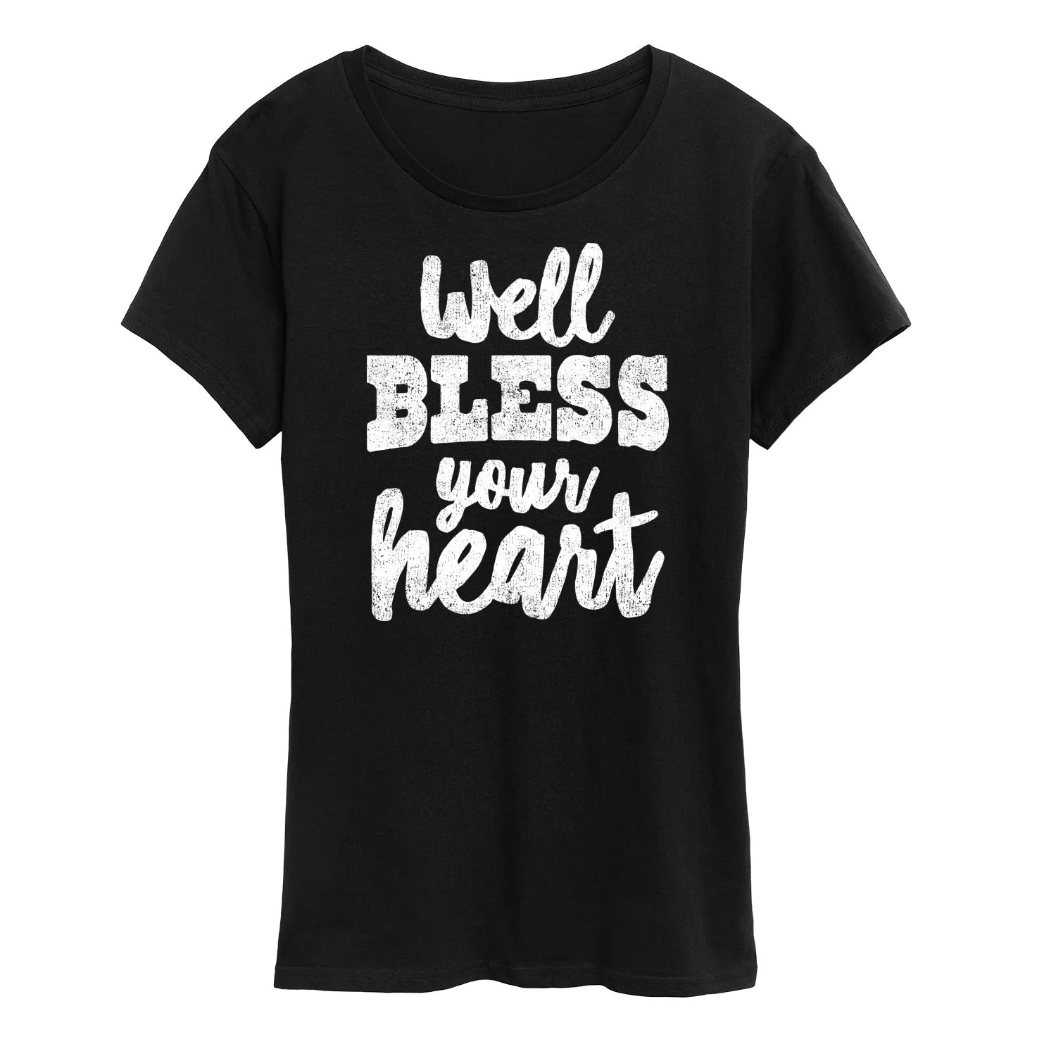 Instant Message - Well Bless Your Heart - Women's Short Sleeve Graphic T-Shirt sold by Zulily product image thumbnail 2