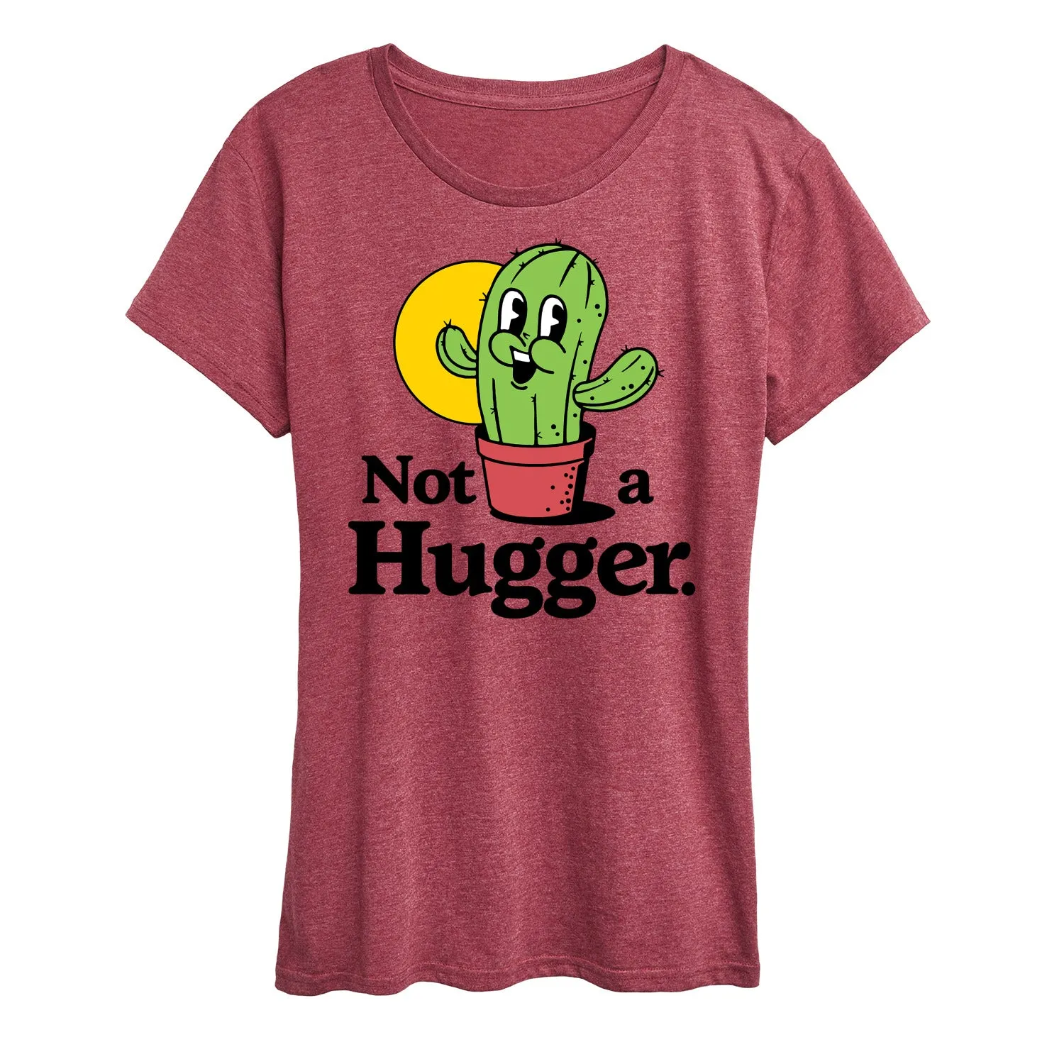 Instant Message - Inspiration - Not A Hugger - Women's Short Sleeve Graphic T-Shirt sold by Zulily product image thumbnail 4