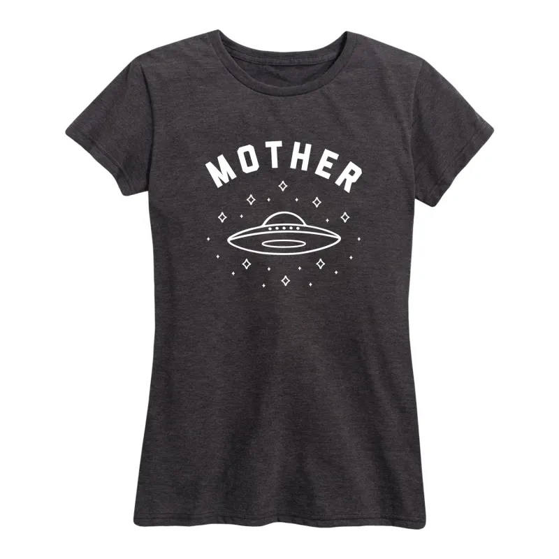 Instant Message - Ufo Mothership - Gift For Mom Fathers Day - Women's Short Sleeve Graphic T-Shirt made by Zulily