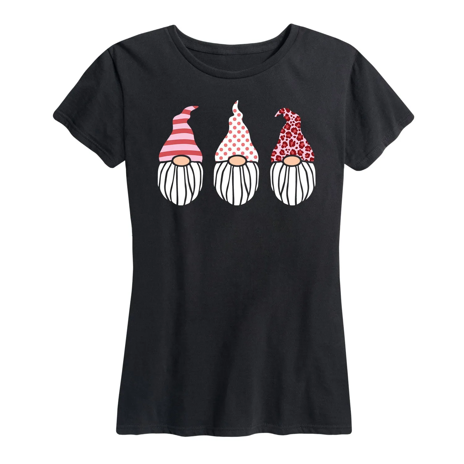 Instant Message - Valentine's Day Gnomes - Women's Short Sleeve Graphic T-Shirt sold by Zulily