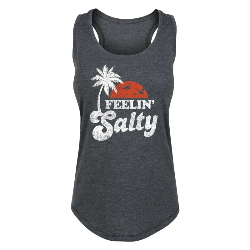 Instant Message - Feelin Salty - Women's Racerback Tank sold by Zulily