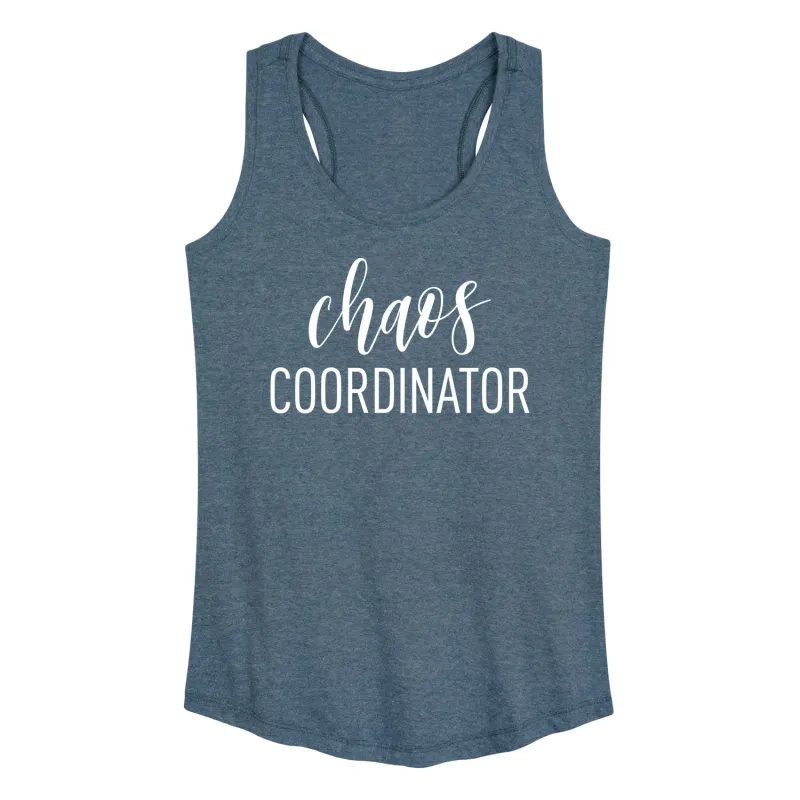 Instant Message - Chaos Coordinator - Women's Racerback Tank made by Zulily