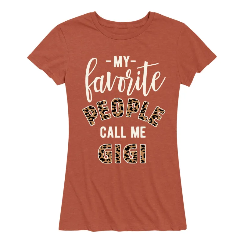 Instant Message - Favorite People Gigi - Women's and Women's Plus SIze Short Sleeve T-Shirt sold by Zulily