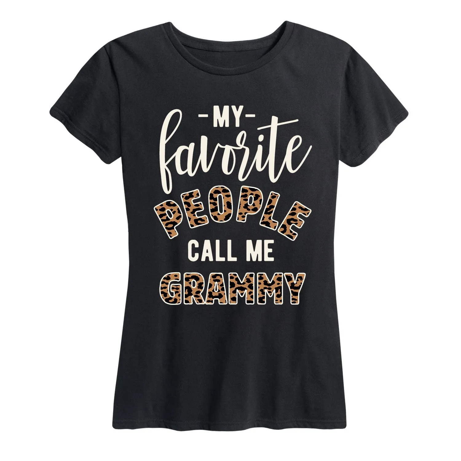 Instant Message - Favorite People Grammy - Women's and Women's Plus SIze Short Sleeve T-Shirt sold by Zulily product image thumbnail 2