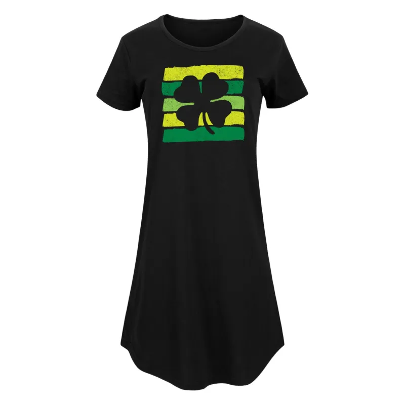 Instant Message - Negative Space Shamrock - Women's Any Way Dress sold by Zulily