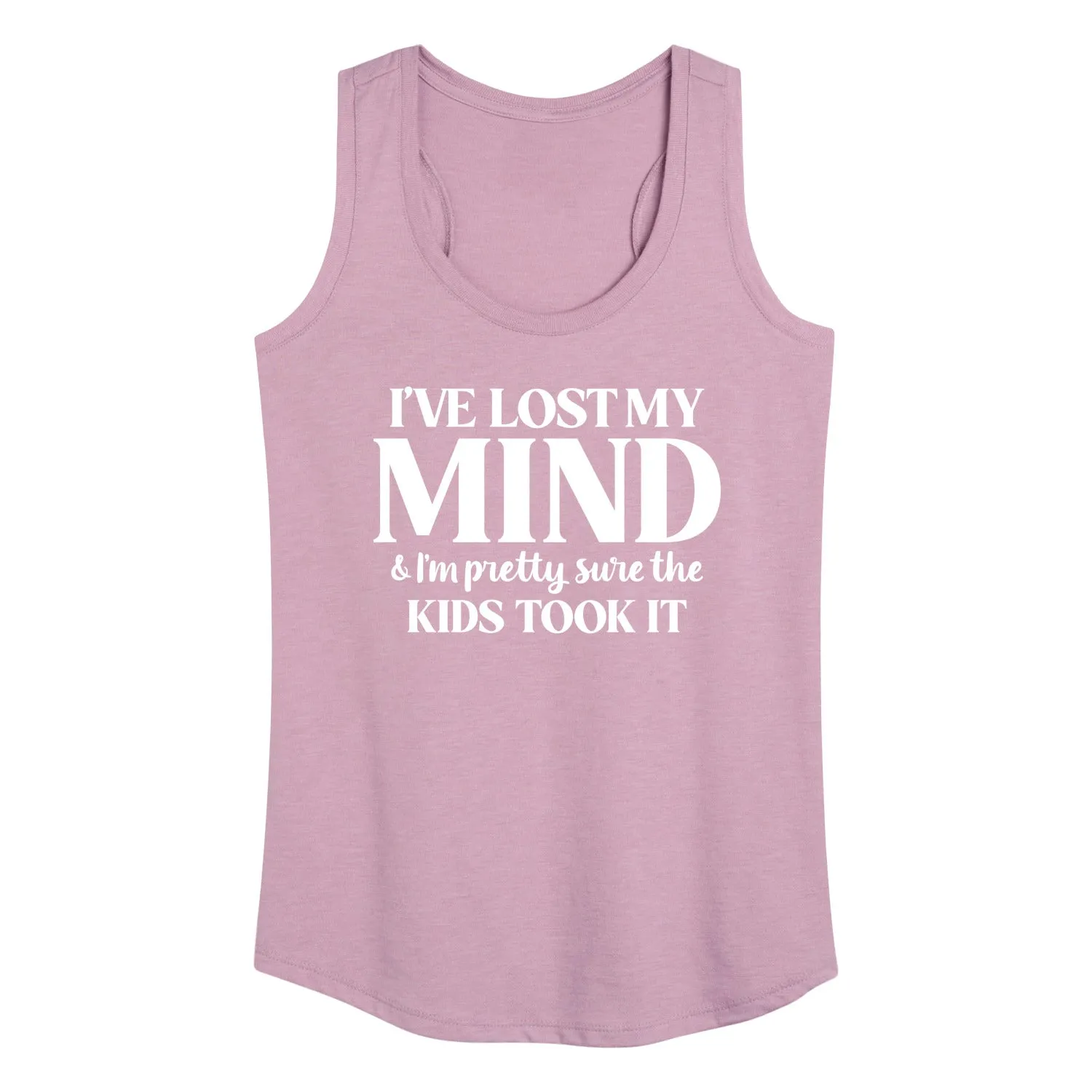 Instant Message - I've Lost My Mind - Women's Racerback Tank Top sold by Zulily product image thumbnail 4