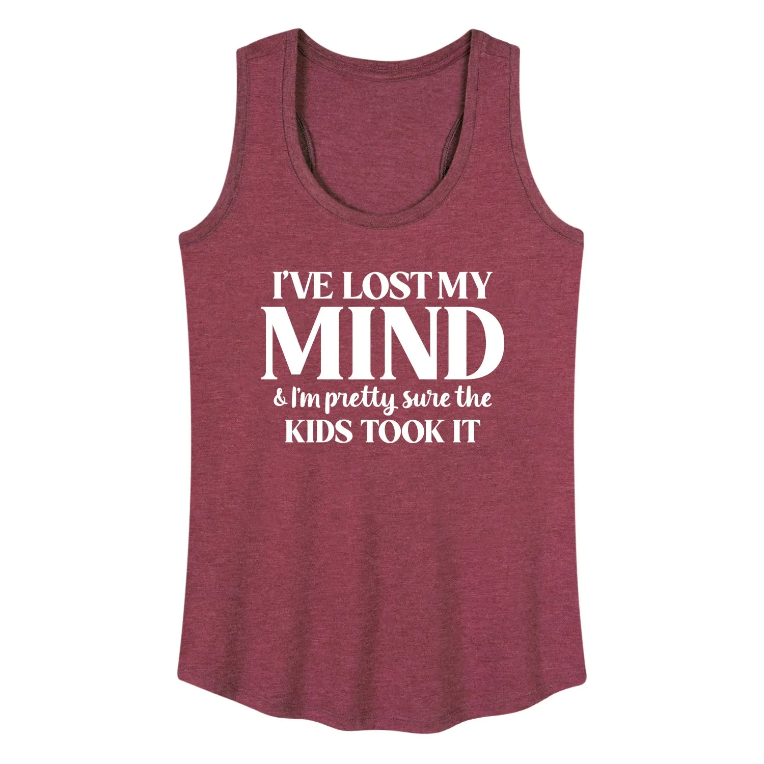 Instant Message - I've Lost My Mind - Women's Racerback Tank Top sold by Zulily product image thumbnail 5