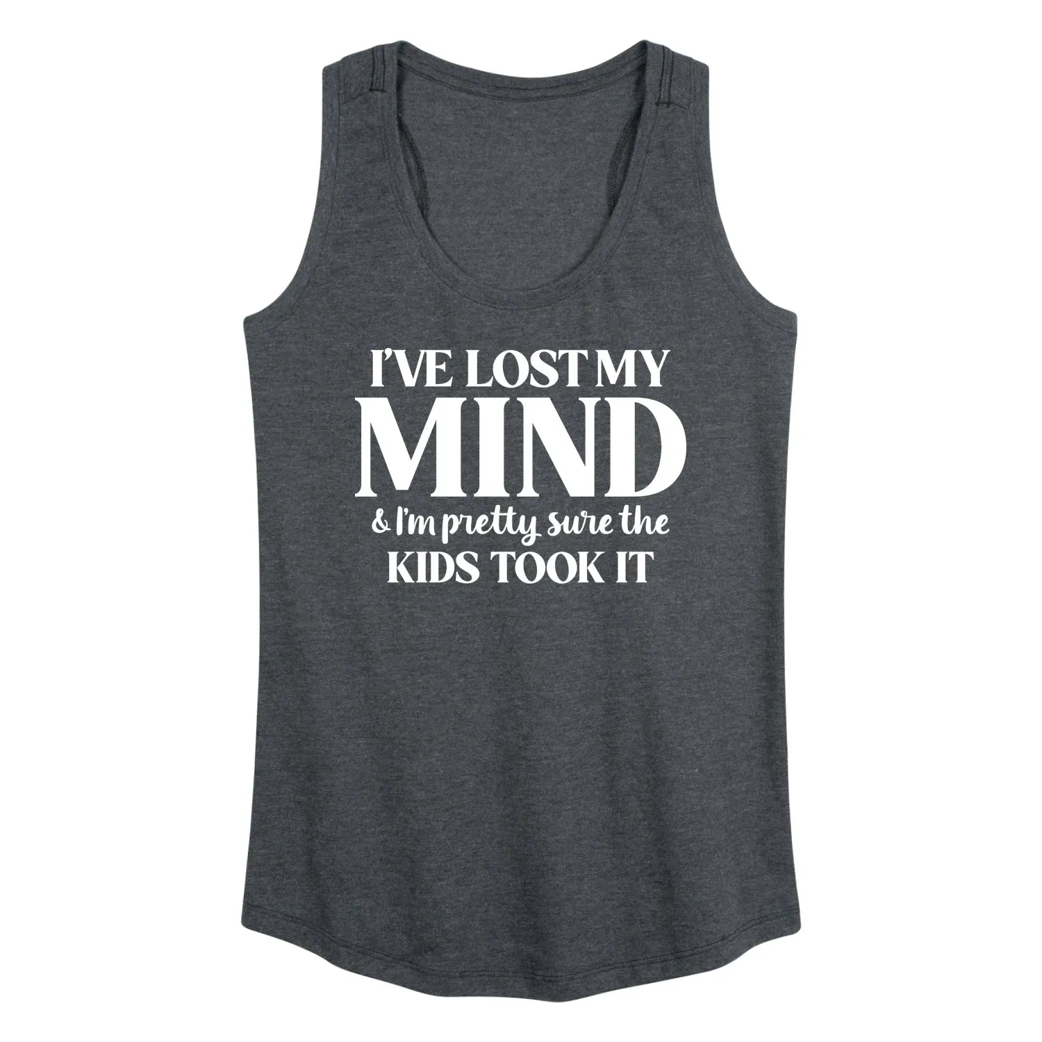 Instant Message - I've Lost My Mind - Women's Racerback Tank Top sold by Zulily product image thumbnail 2