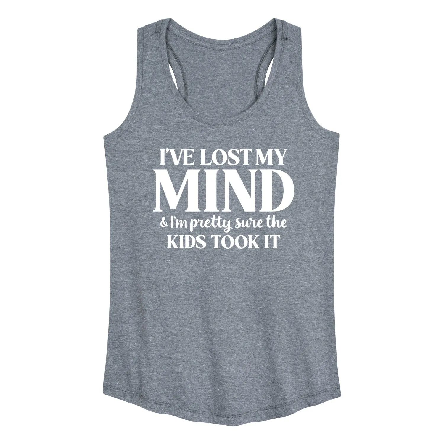 Instant Message - I've Lost My Mind - Women's Racerback Tank Top sold by Zulily product image thumbnail 3