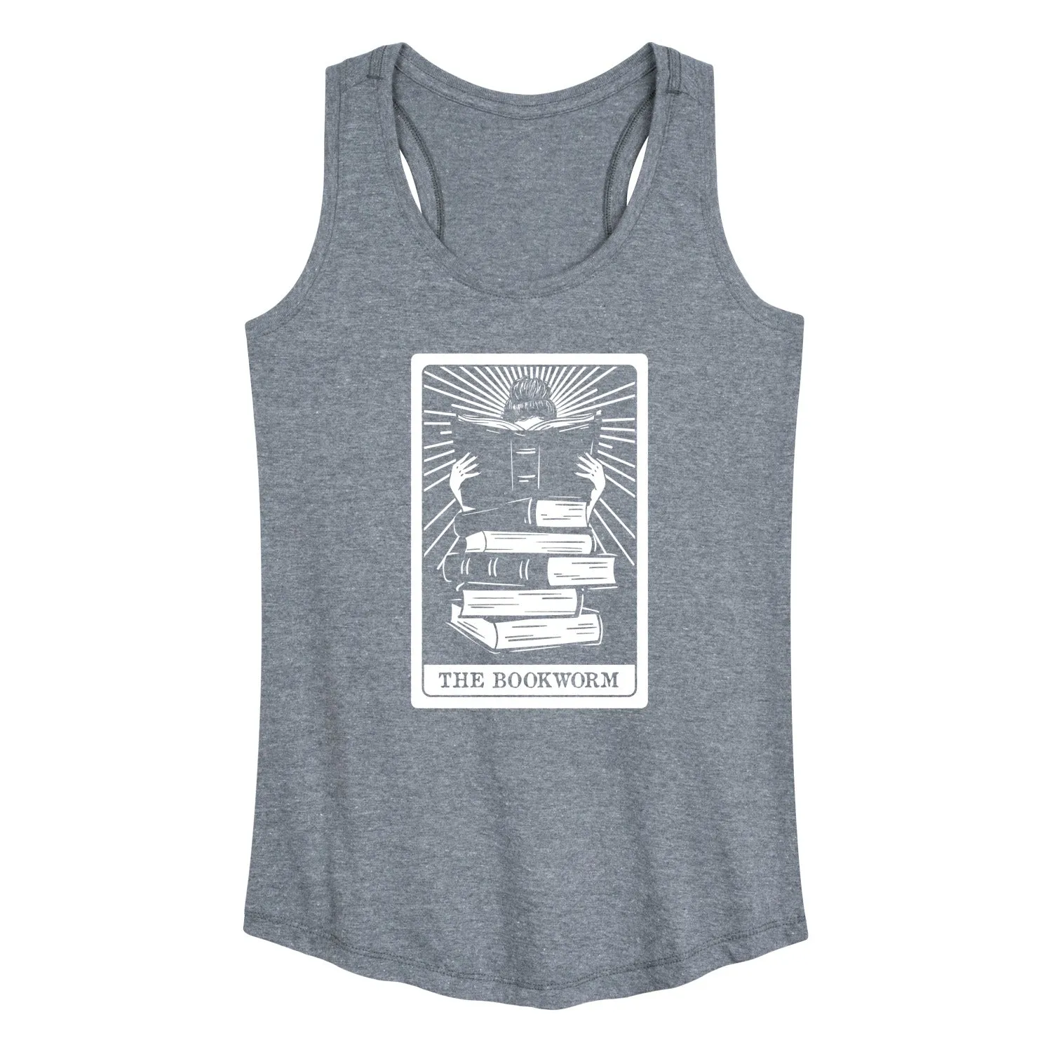 Instant Message - The Bookworm Tarot - Women's Racerback Tank Top sold by Zulily product image thumbnail 3