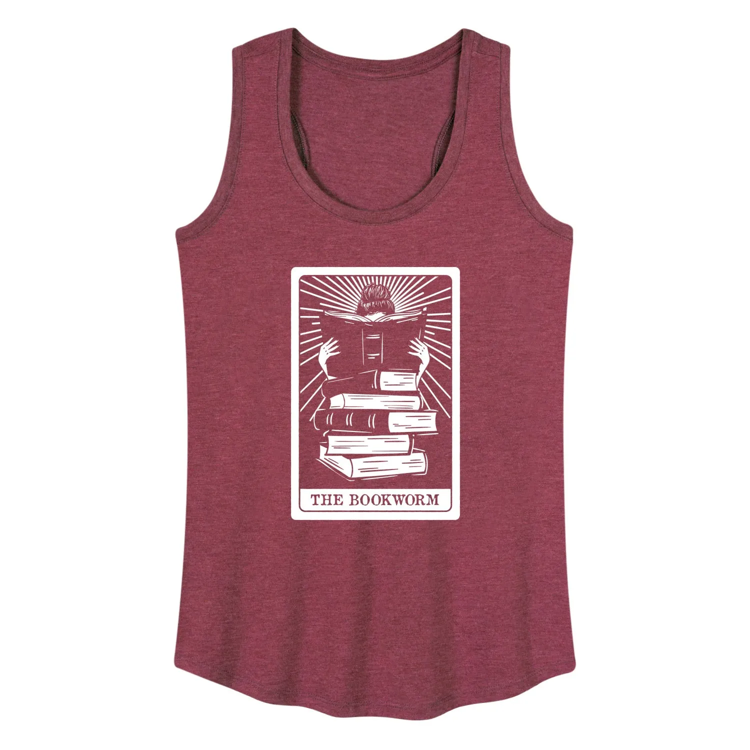 Instant Message - The Bookworm Tarot - Women's Racerback Tank Top sold by Zulily product image thumbnail 5