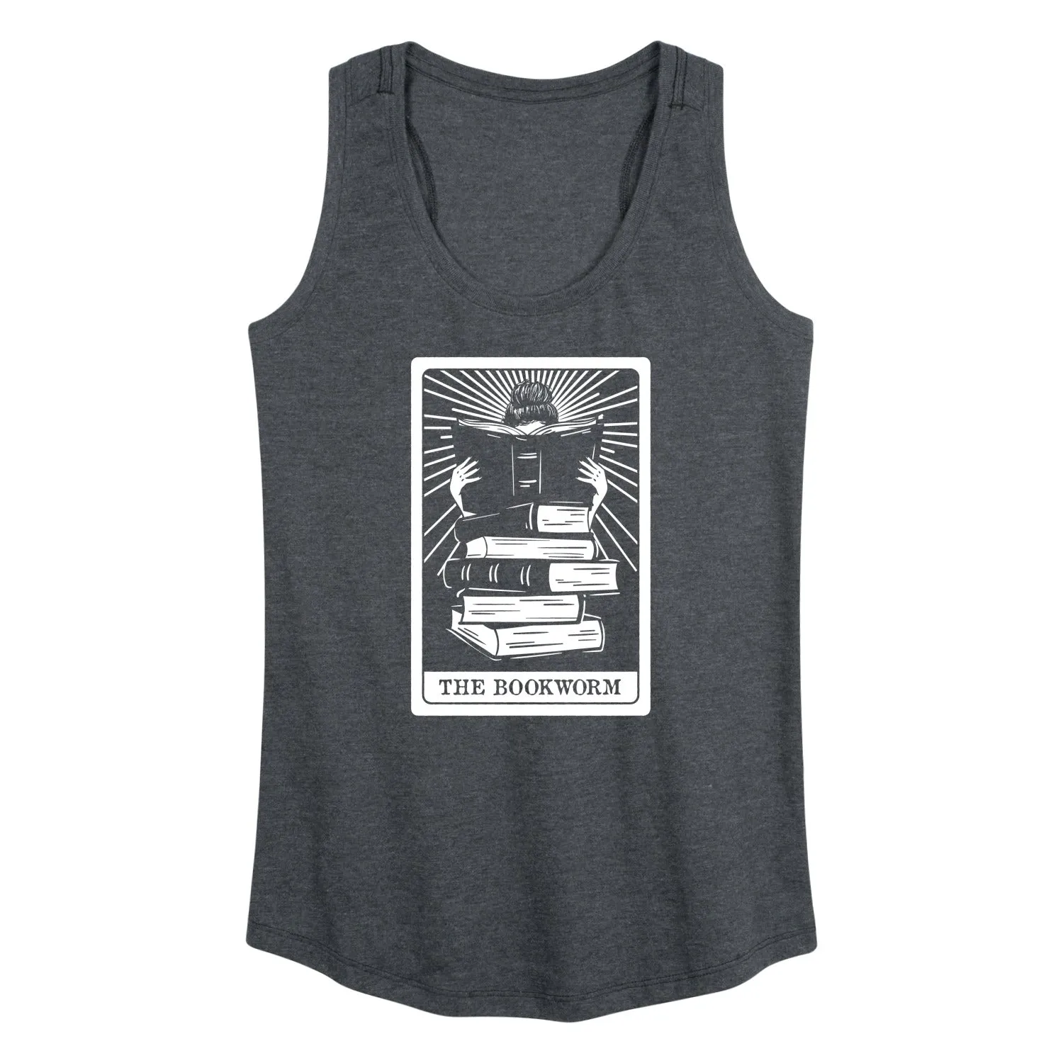 Instant Message - The Bookworm Tarot - Women's Racerback Tank Top sold by Zulily product image thumbnail 2