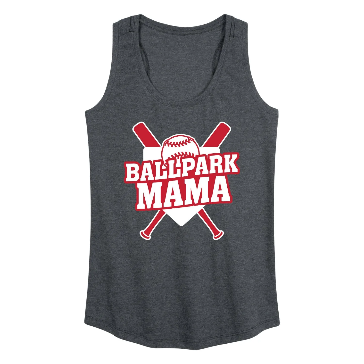 Instant Message - Ballpark Mama - Women's Racerback Tank Top sold by Zulily product image thumbnail 3