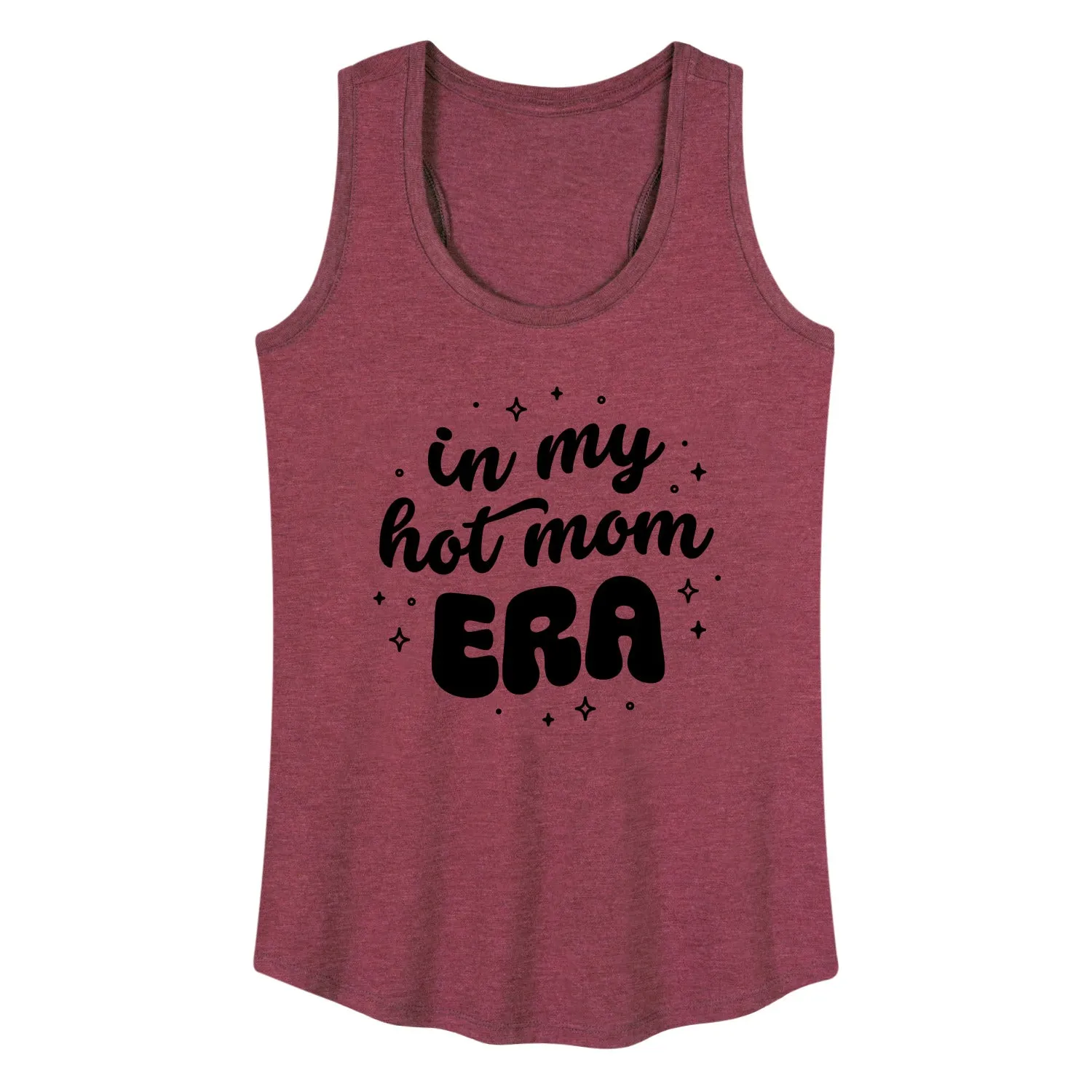 Instant Message - In My Hot Mom Era - Women's Racerback Tank Top sold by Zulily product image thumbnail 4