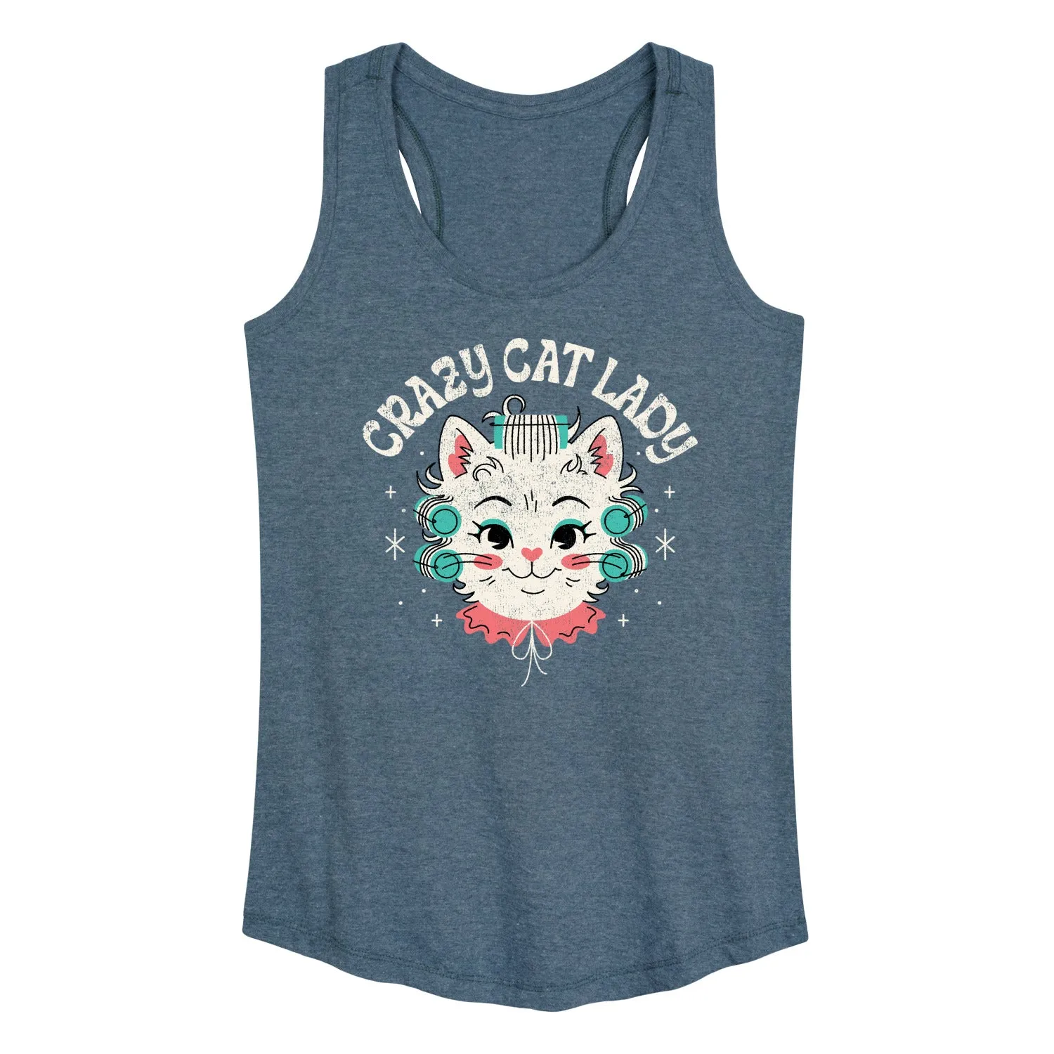 Instant Message - Crazy Cat Lady - Women's Racerback Tank Top sold by Zulily