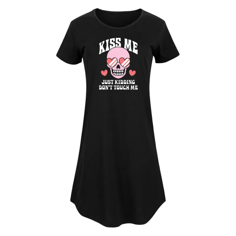 Instant Message - Kiss Me Just Kidding - Women's Any Way Dress sold by Zulily