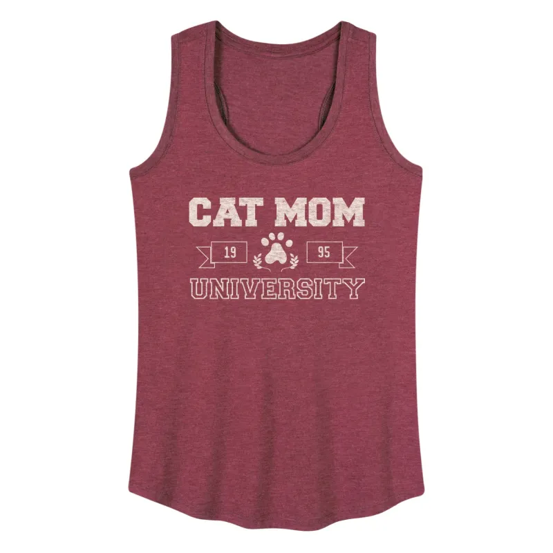Instant Message - Cat Mom University - Women's Lightweight French Terry Pullover sold by Zulily