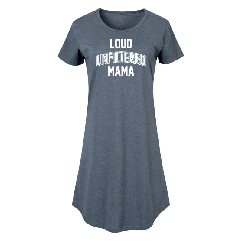 Instant Message - Loud Unfiltered Mama  - Women's Any Way Dress sold by Zulily