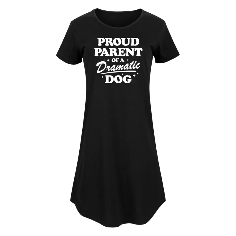 Instant Message - Proud Parent Dramatic Dog - Women's Any Way Dress sold by Zulily