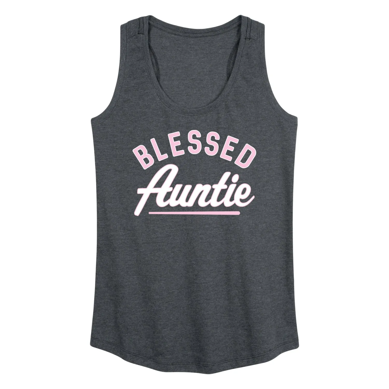 Instant Message - Best Auntie - Women's Racerback Tank Top sold by Zulily product image thumbnail 3