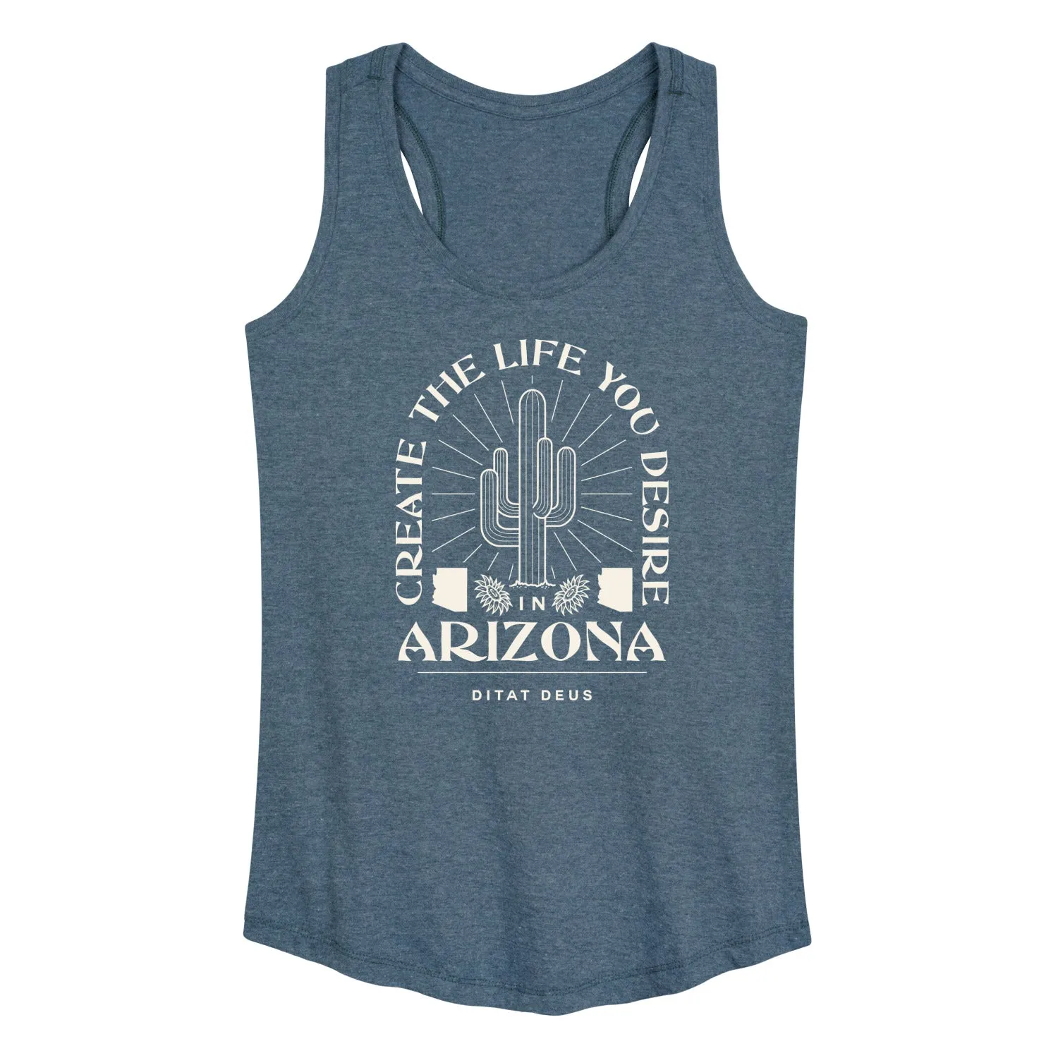 Instant Message - Create Life Arizona - Women's Racerback Tank Top sold by Zulily