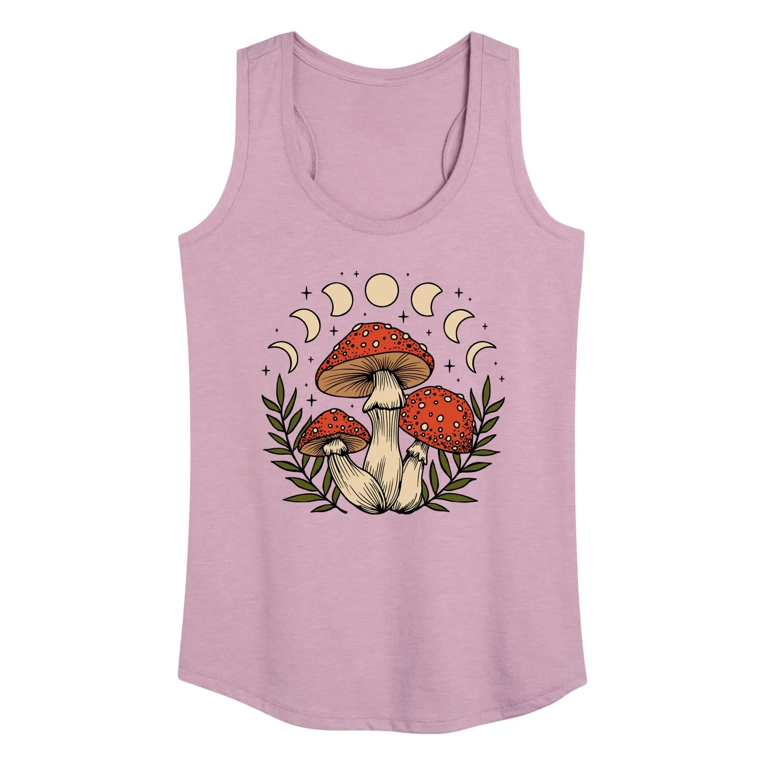 Instant Message - Fall Mushrooms - Women's Racerback Tank Top sold by Zulily product image thumbnail 2