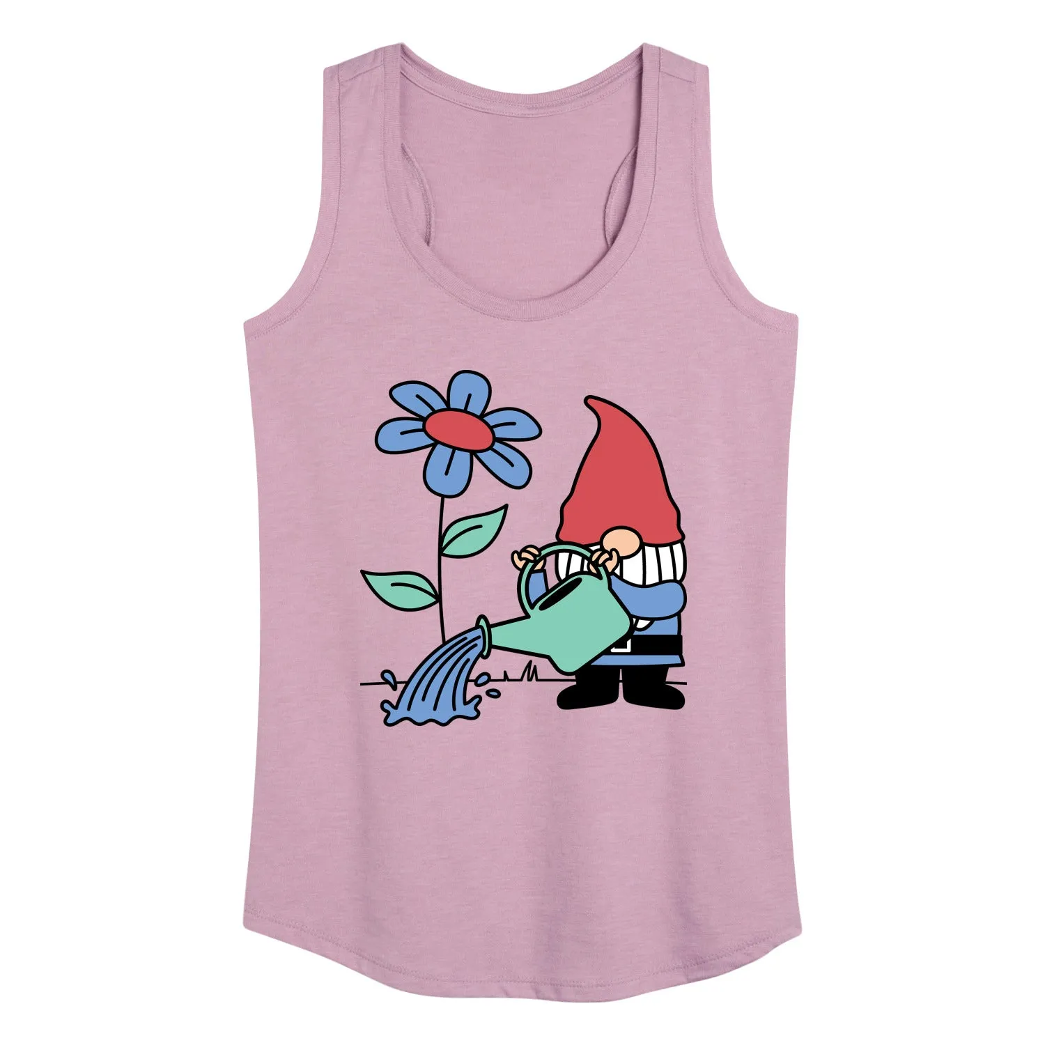 Instant Message - Gardening Gnome - Women's Racerback Tank Top sold by Zulily product image thumbnail 4