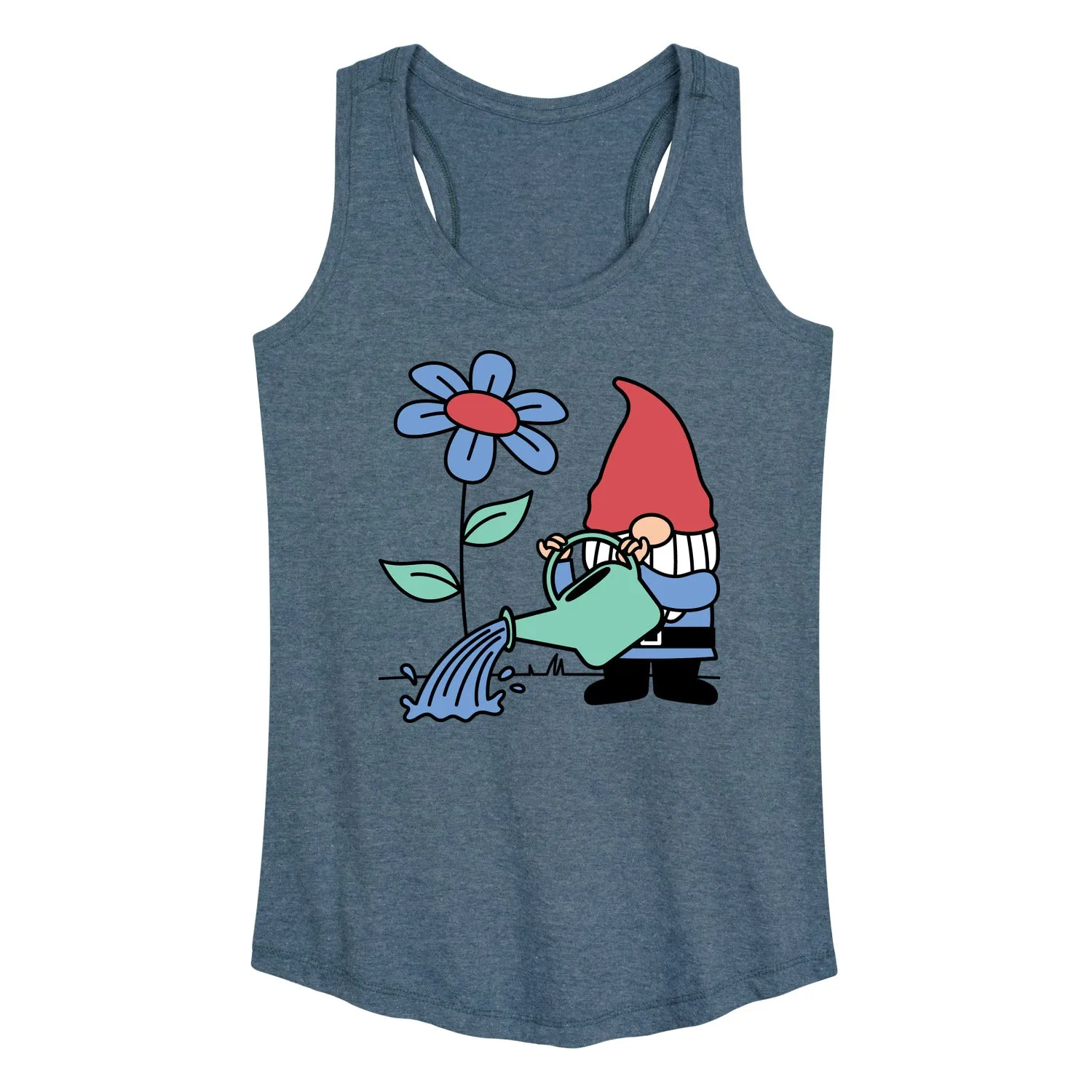 Instant Message - Gardening Gnome - Women's Racerback Tank Top sold by Zulily