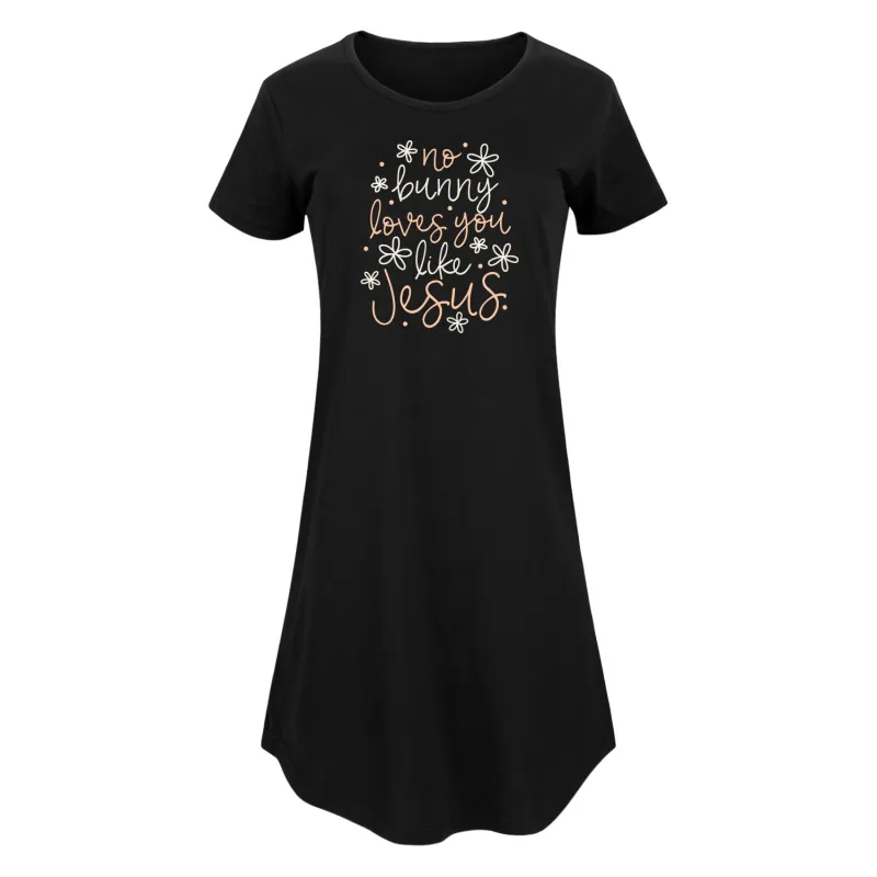 Instant Message - No Bunny Loves You Like Jesus - Women's Any Way Dress made by Zulily