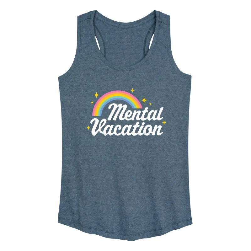 Instant Message - Mental Vacation - Women's Racerback Tank Top sold by Zulily