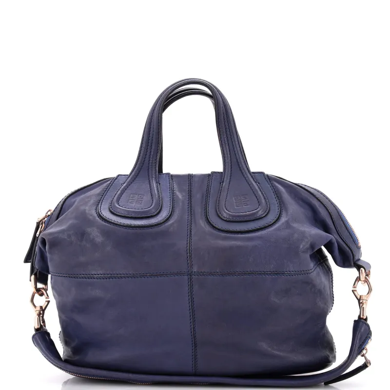 Pre-Loved Givenchy Nightingale Satchel Leather Medium sold by Zulily