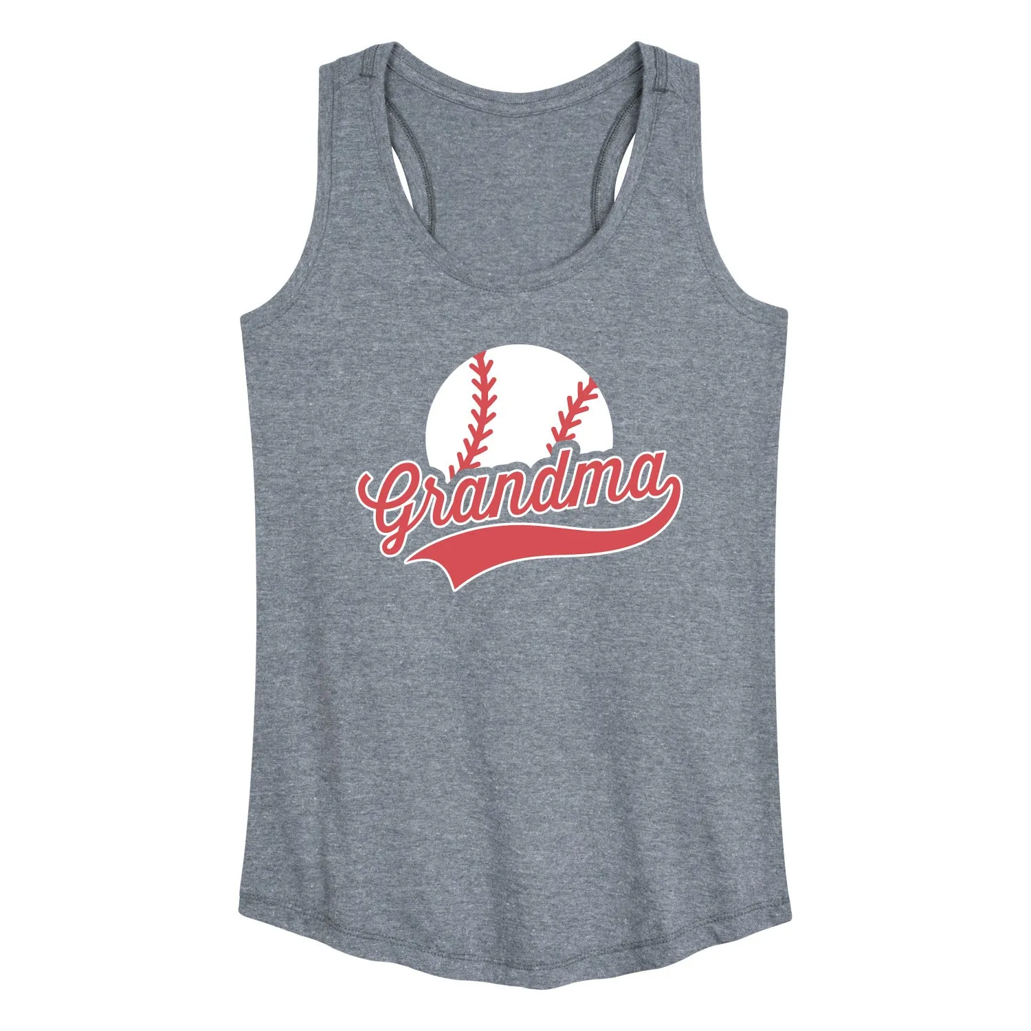 Instant Message - Baseball Grandma - Women's Racerback Tank Top sold by Zulily product image thumbnail 3