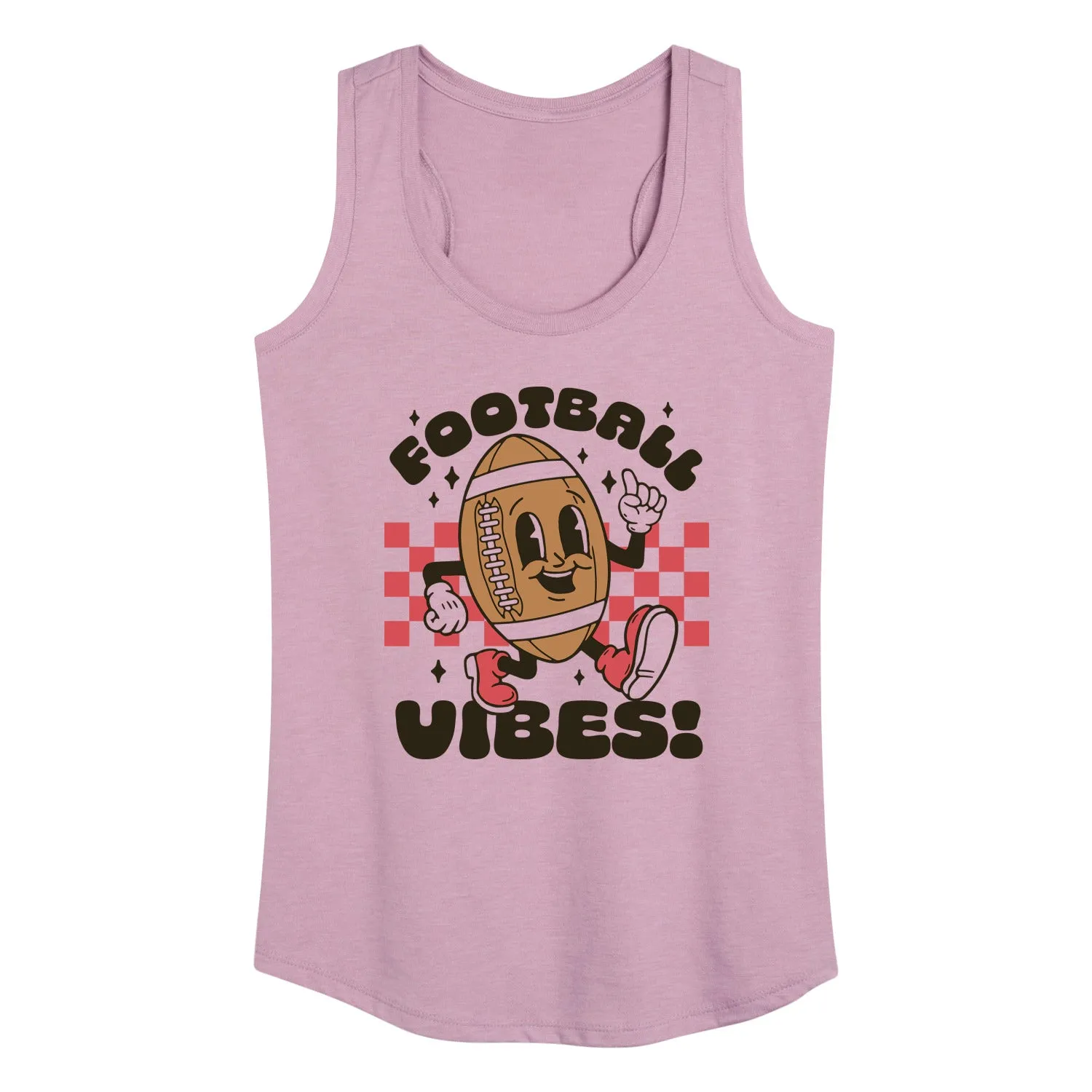 Instant Message - Football Vibes - Women's Racerback Tank Top sold by Zulily product image thumbnail 2