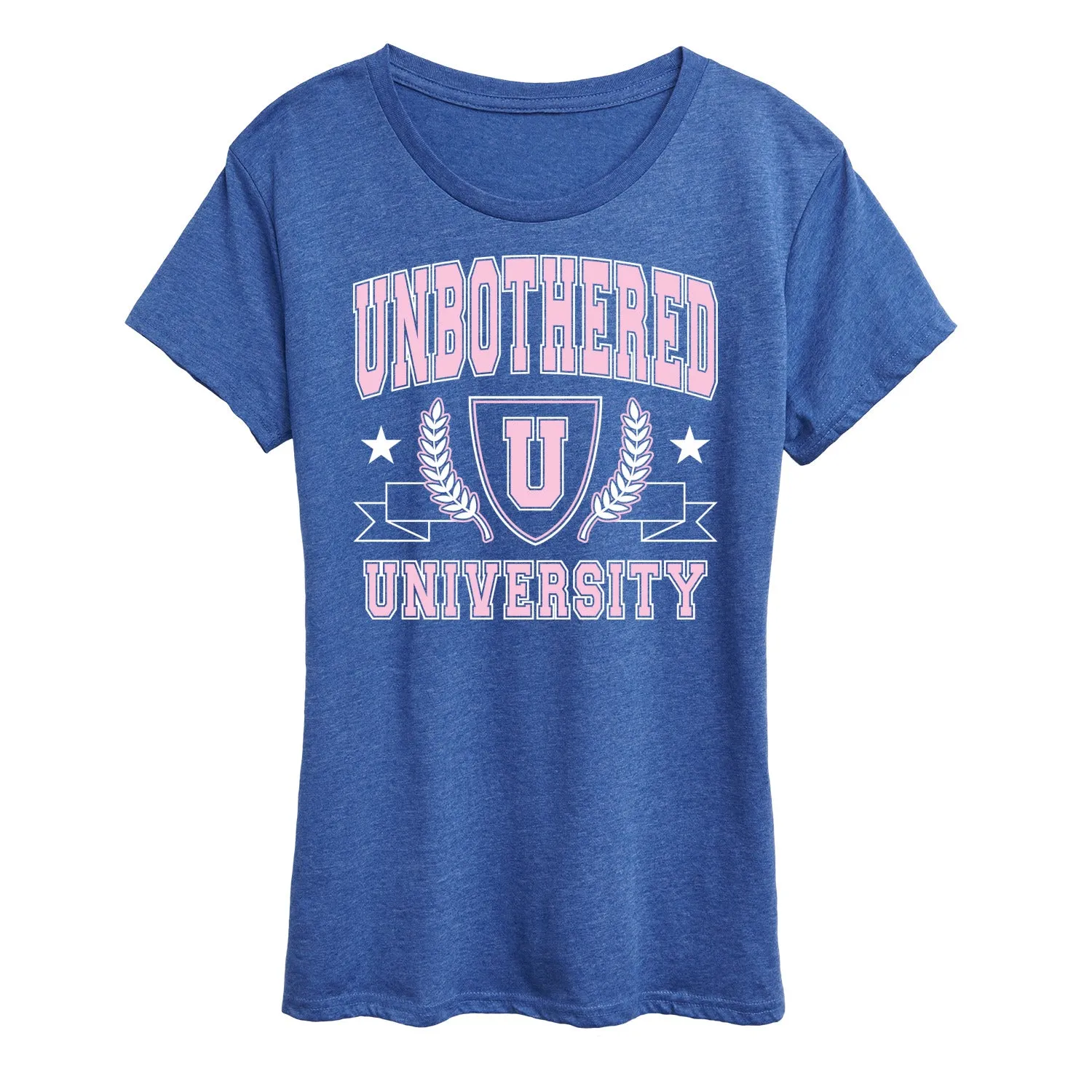 Instant Message - Unbothered University - Women's Short Sleeve Graphic T-Shirt sold by Zulily product image thumbnail 4