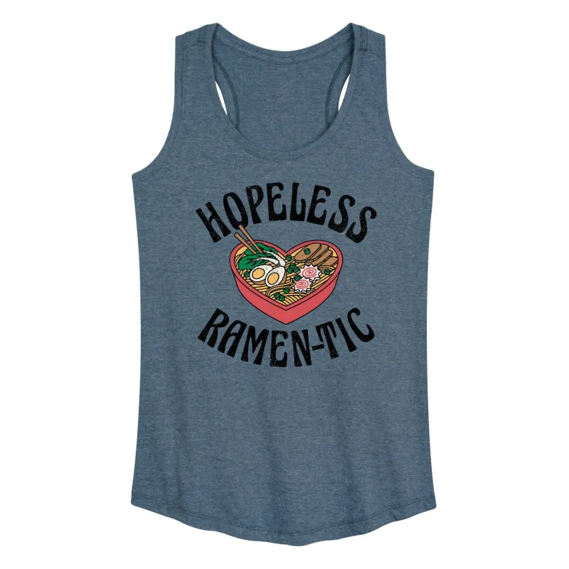Instant Message - Hopeless Ramentic - Women's Racerback Tank Top made by Zulily