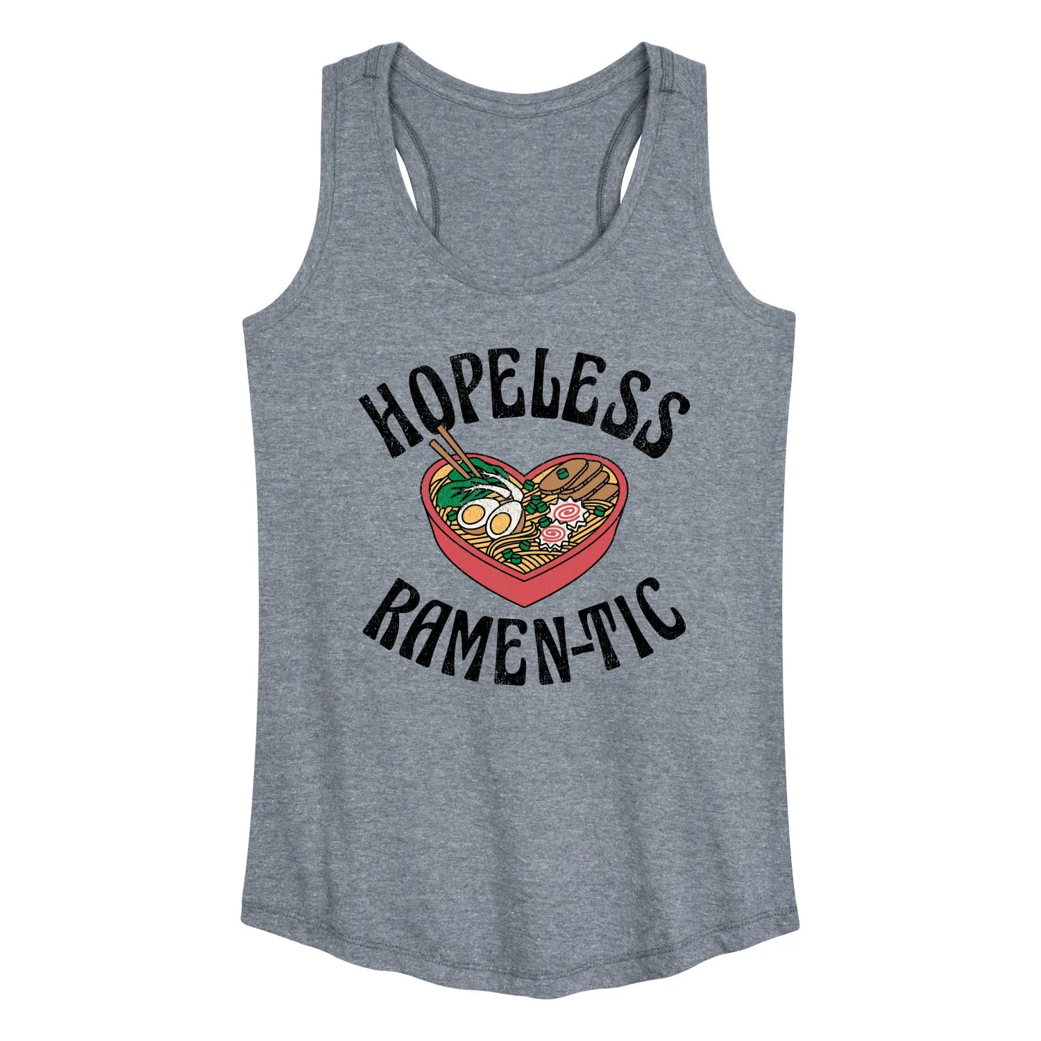 Instant Message - Hopeless Ramentic - Women's Racerback Tank Top sold by Zulily product image thumbnail 2