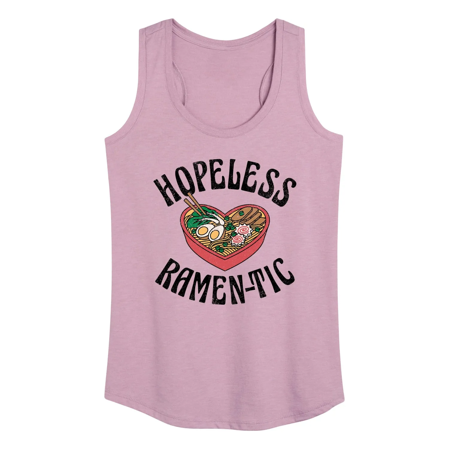 Instant Message - Hopeless Ramentic - Women's Racerback Tank Top sold by Zulily product image thumbnail 3