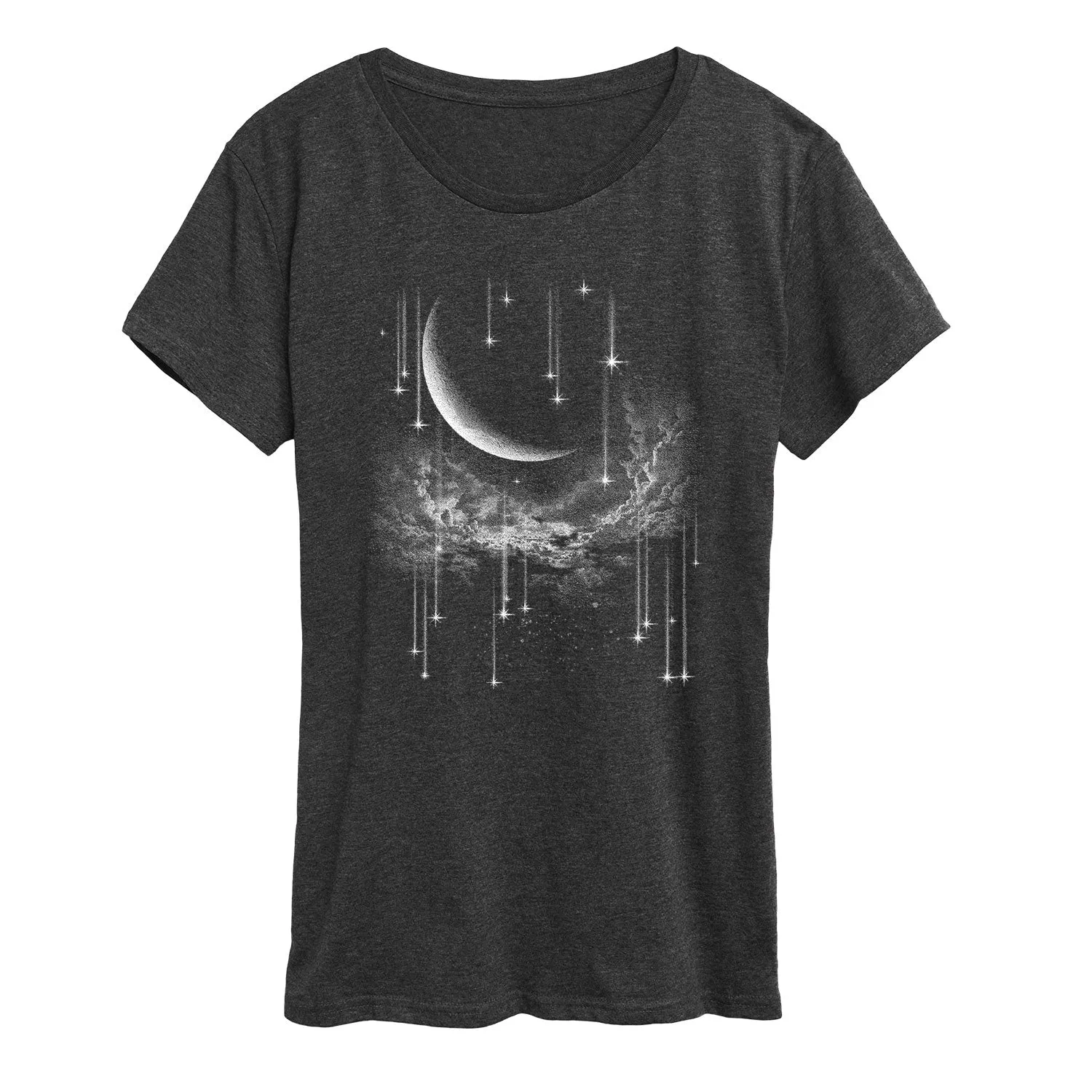 Instant Message - Falling Stars - Women's Short Sleeve Graphic T-Shirt sold by Zulily product image thumbnail 4