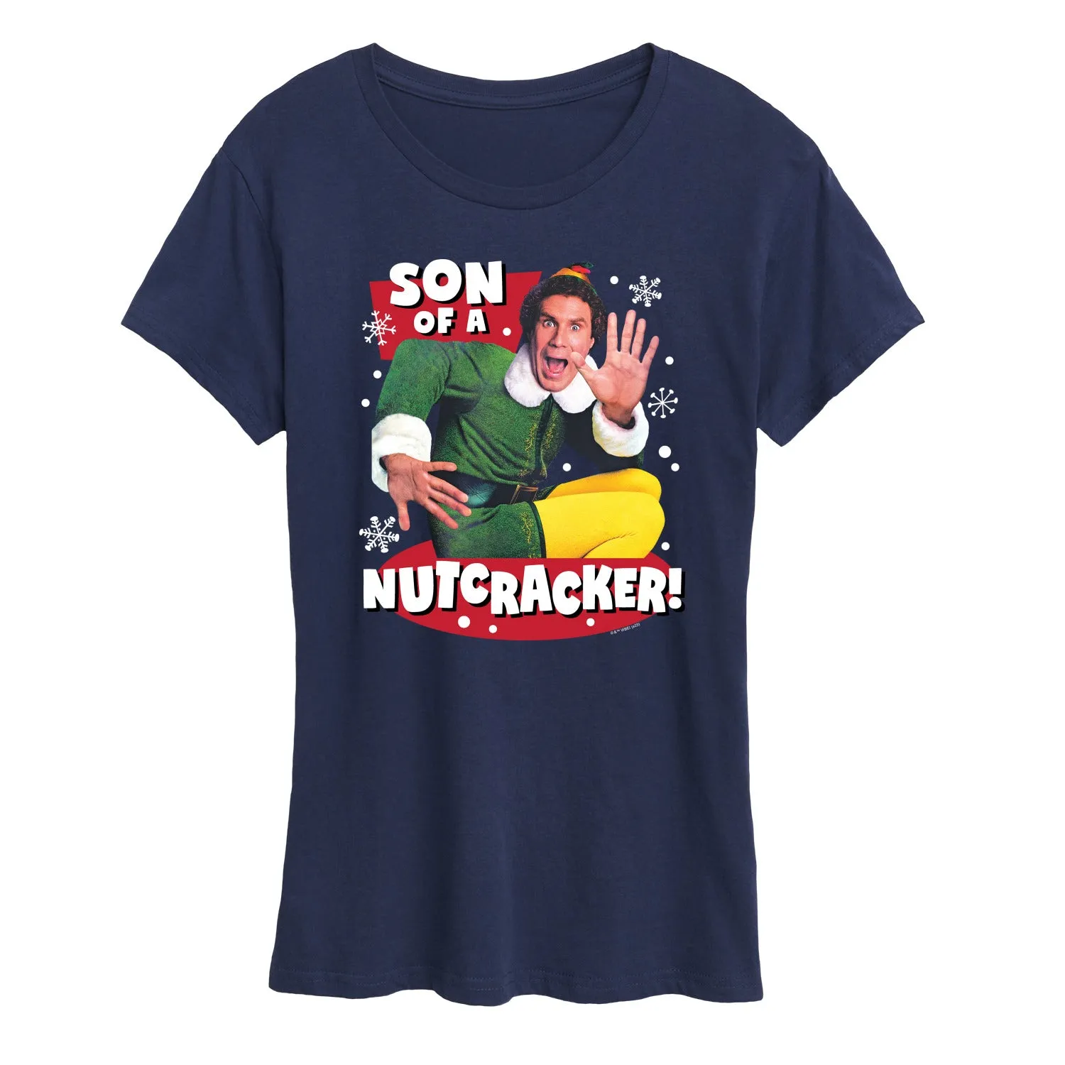 ELF - Christmas Son Of A Nutcracker - Women's Short Sleeve Graphic T-Shirt sold by Zulily product image thumbnail 5