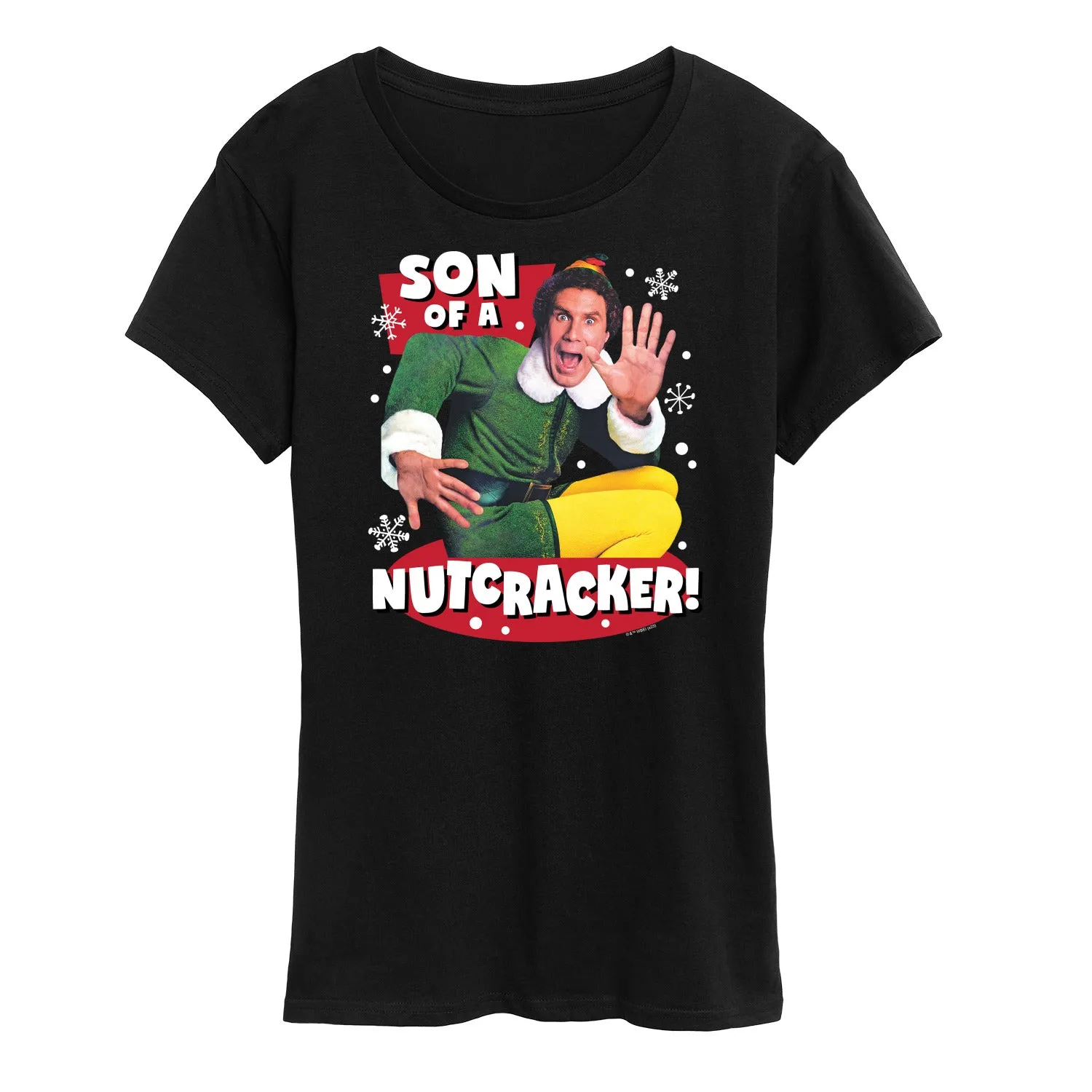 ELF - Christmas Son Of A Nutcracker - Women's Short Sleeve Graphic T-Shirt sold by Zulily product image thumbnail 2