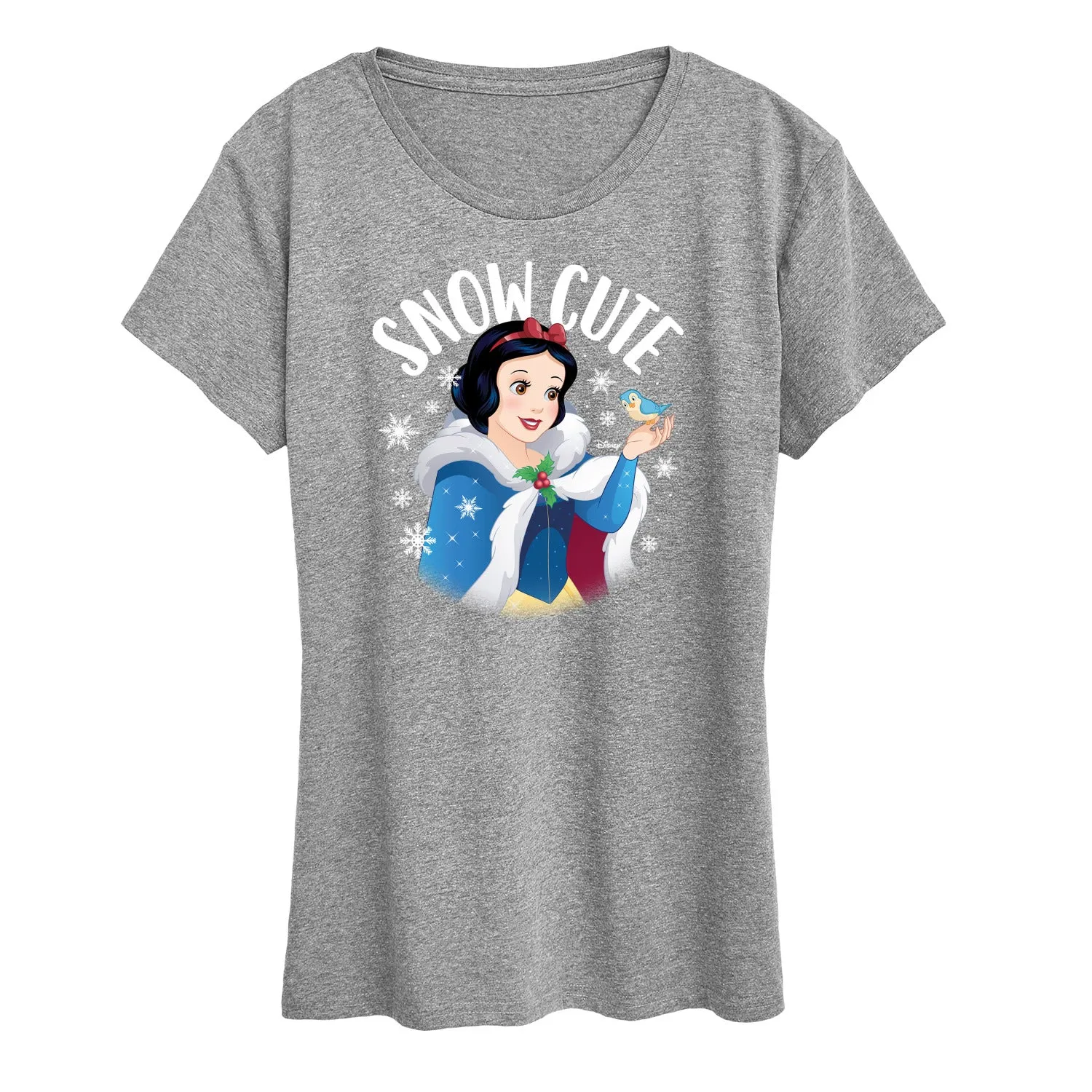 Disney - Snow Cute - Women's Short Sleeve Graphic T-Shirt sold by Zulily product image thumbnail 5