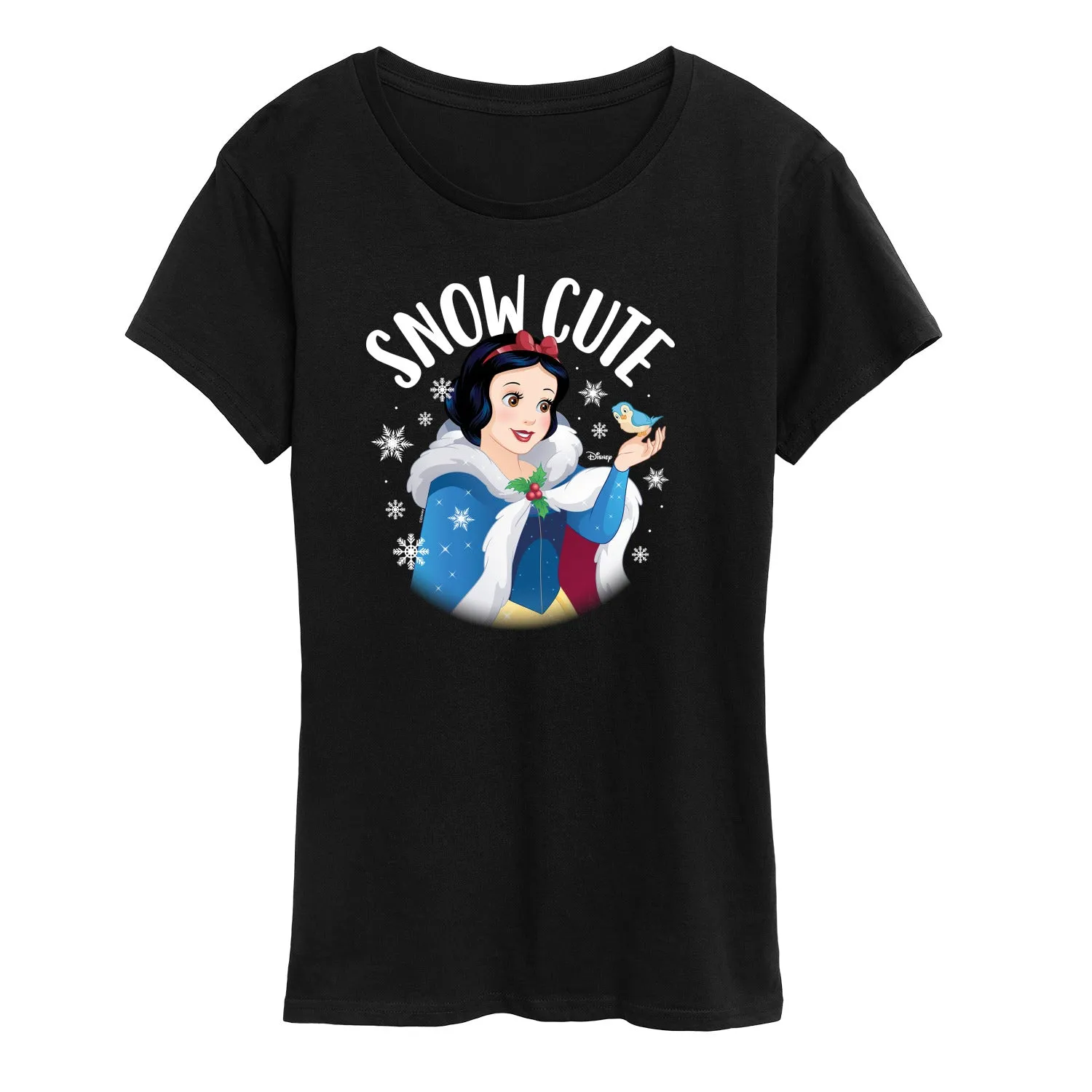 Disney - Snow Cute - Women's Short Sleeve Graphic T-Shirt sold by Zulily product image thumbnail 2