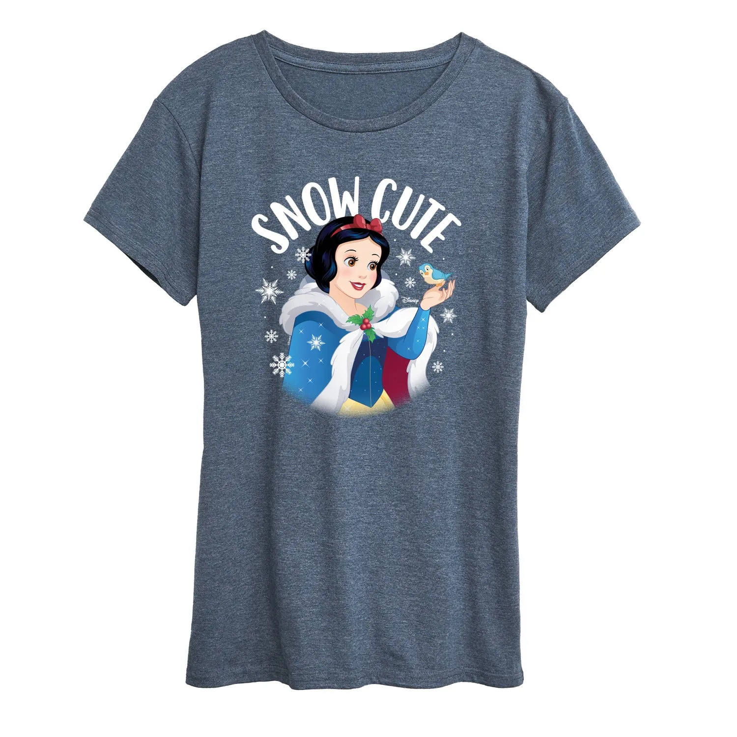 Disney - Snow Cute - Women's Short Sleeve Graphic T-Shirt sold by Zulily product image thumbnail 3
