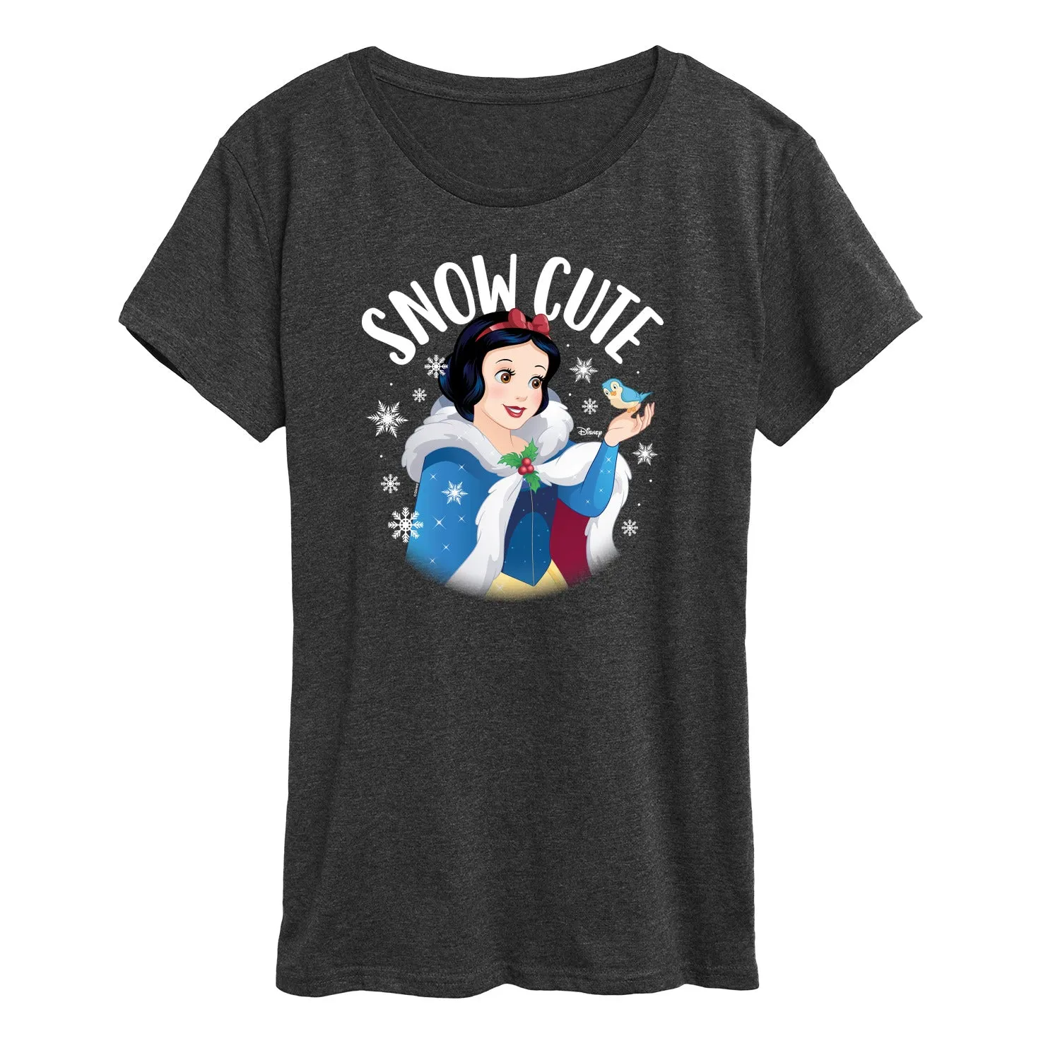 Disney - Snow Cute - Women's Short Sleeve Graphic T-Shirt sold by Zulily product image thumbnail 4