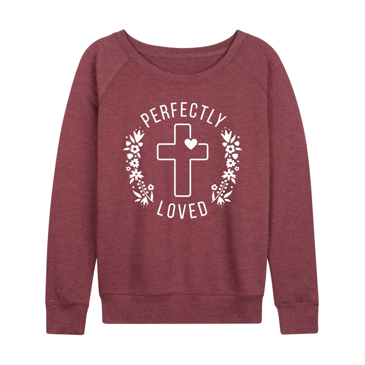 Instant Message - Perfectly Loved - Women's Lightweight French Terry Long Sleeve Shirt sold by Zulily product image thumbnail 4