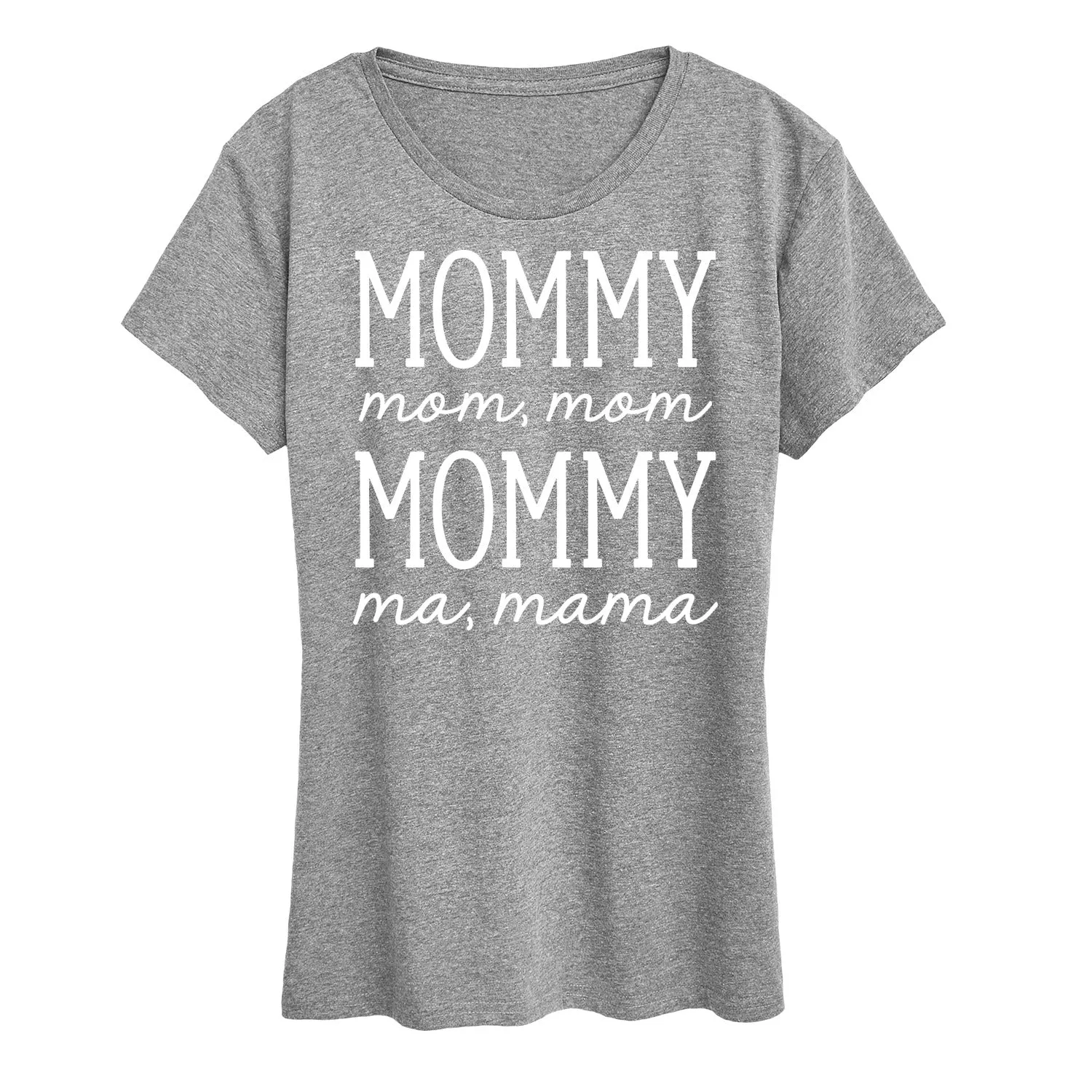 Instant Message - Mom Repeat - Mother's Day Gift - Women's Short Sleeve Graphic T-Shirt sold by Zulily product image thumbnail 3