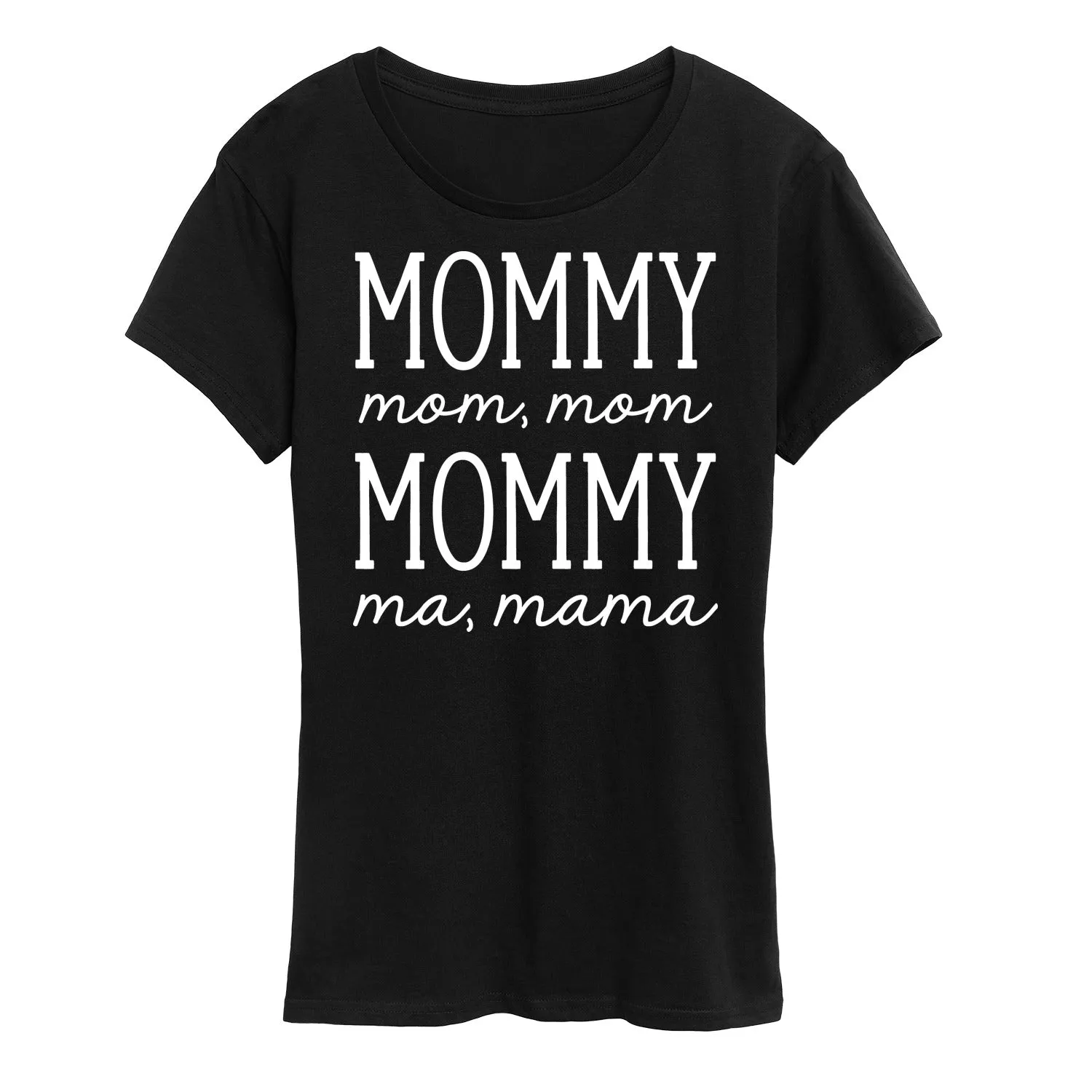 Instant Message - Mom Repeat - Mother's Day Gift - Women's Short Sleeve Graphic T-Shirt sold by Zulily product image thumbnail 2