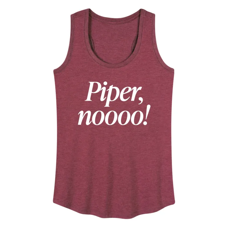 Instant Message - Piper No - Women's Racerback Tank Top made by Zulily